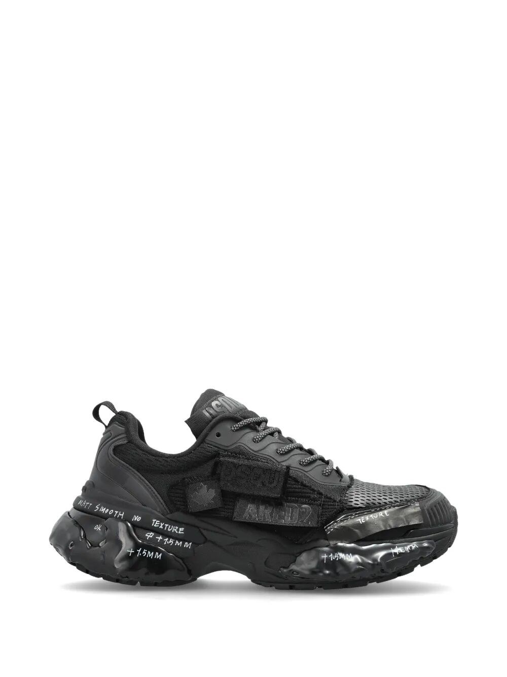Dsquared2 Trainers Black Faster Sneakers
