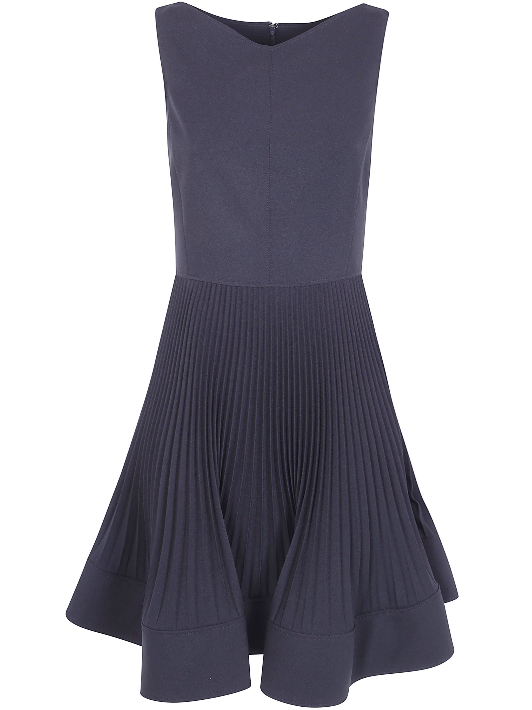 EMPORIO ARMANI Dress Pleated "Ew005401.Te23169 Uc001 Black"