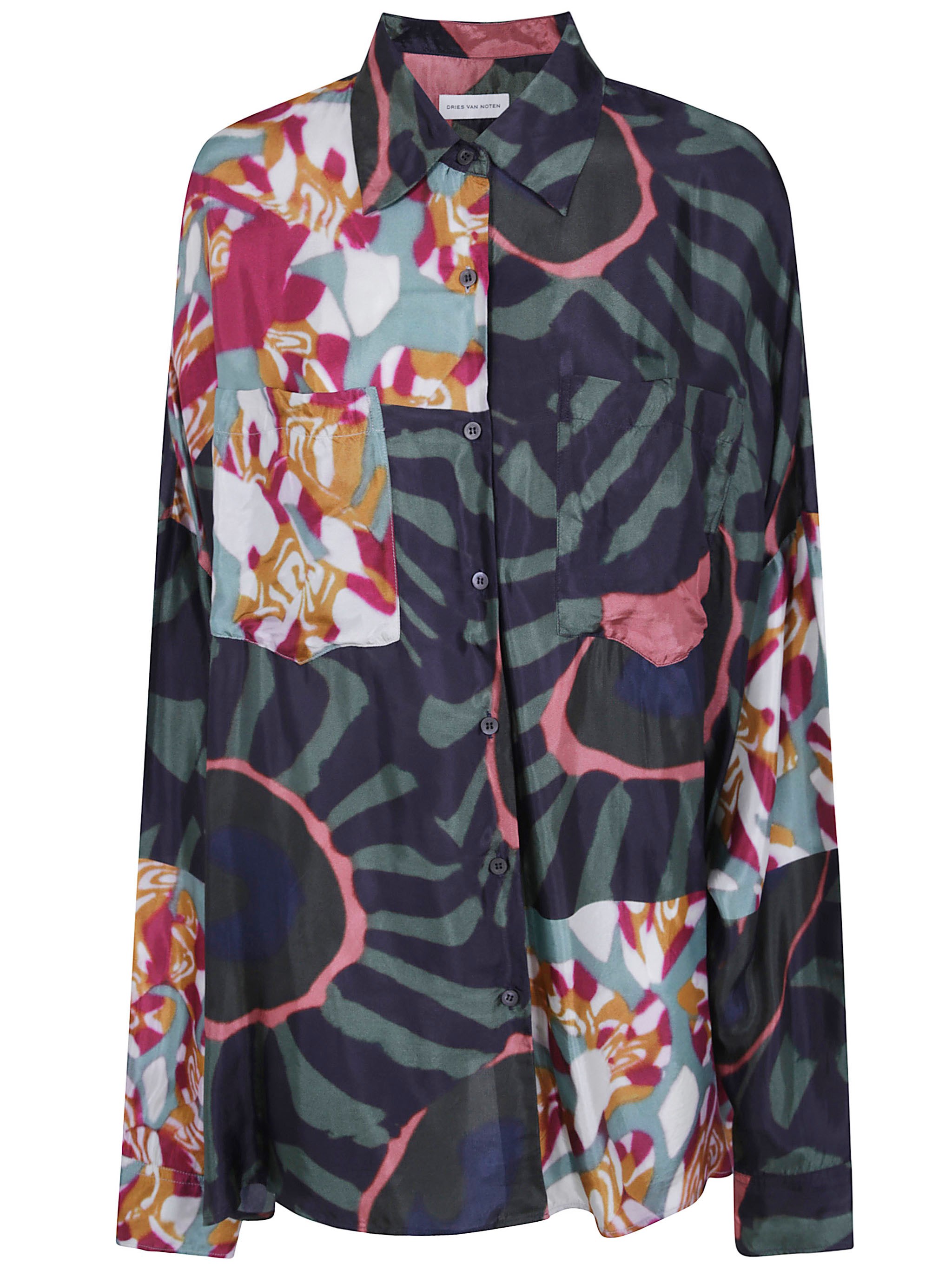 Dries Van Noten Shirt Fluid Twill "Casia"