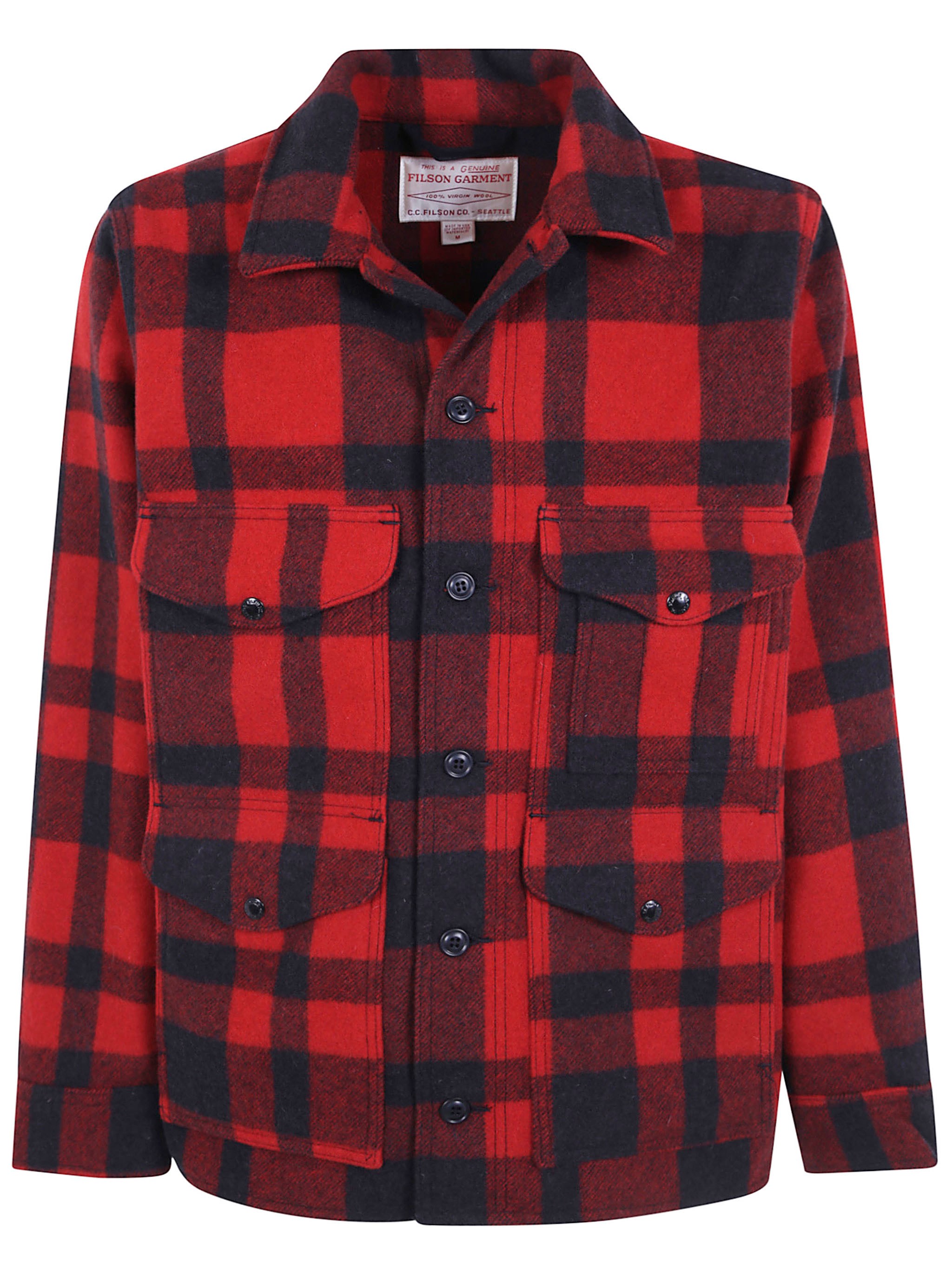 FILSON Jacket Wool "Mackinaw" Cruiser