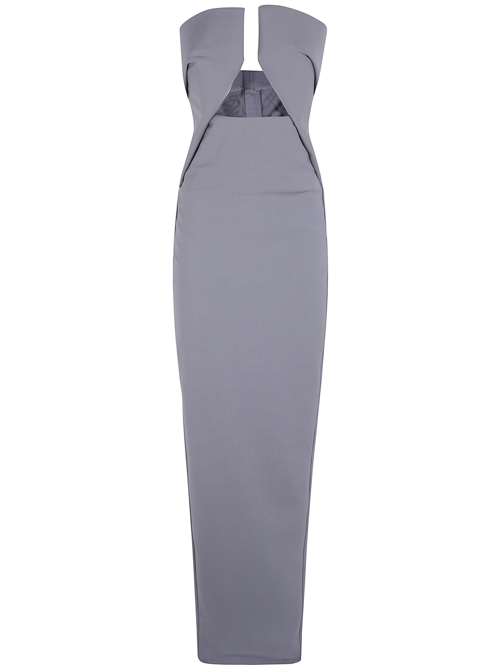 RICK OWENS Dress Cut Out “Prong Gown”