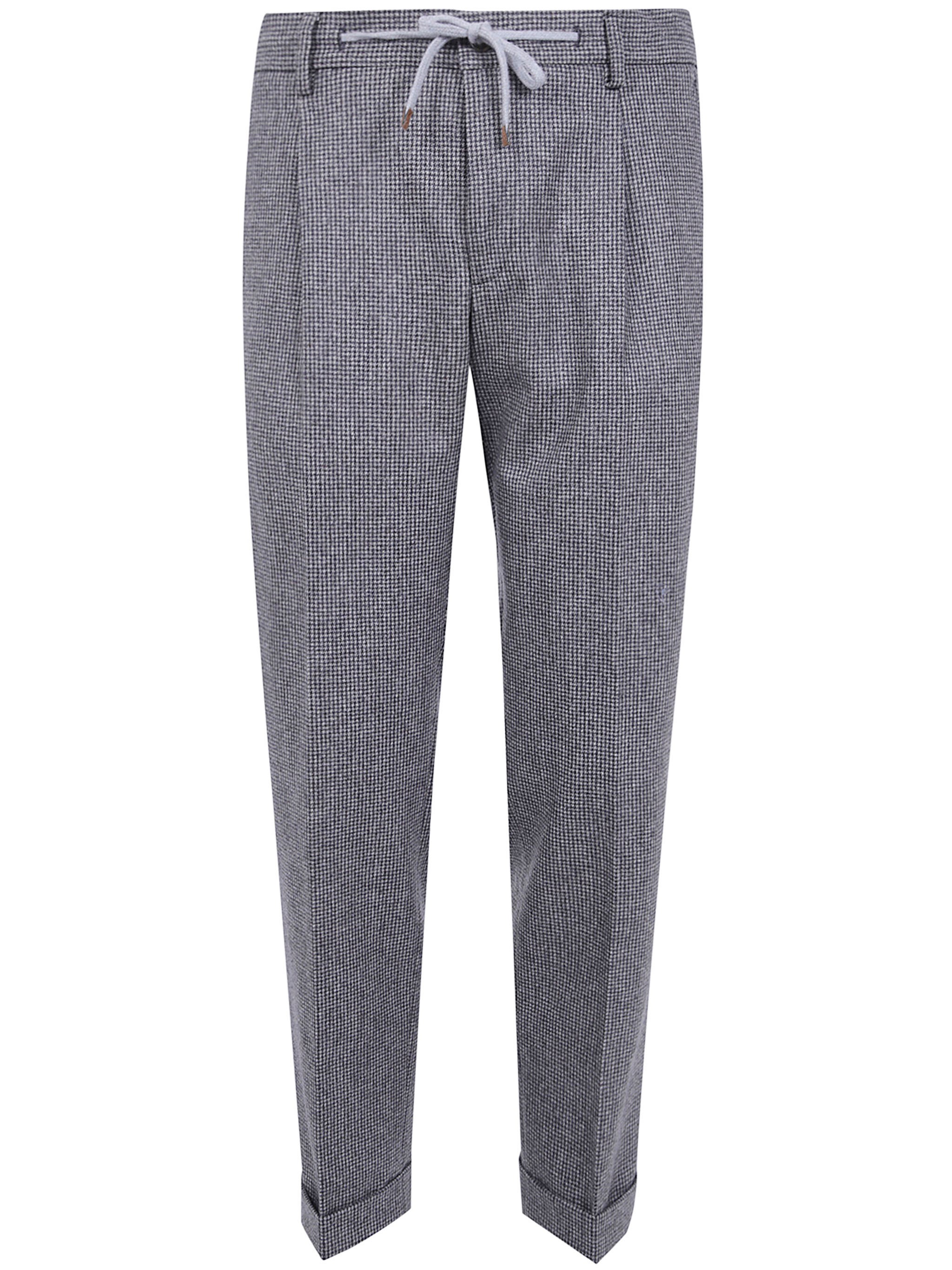 BARBA NAPOLI Pants Wool 100% Virgin Wool “Roma” Chino Trousers