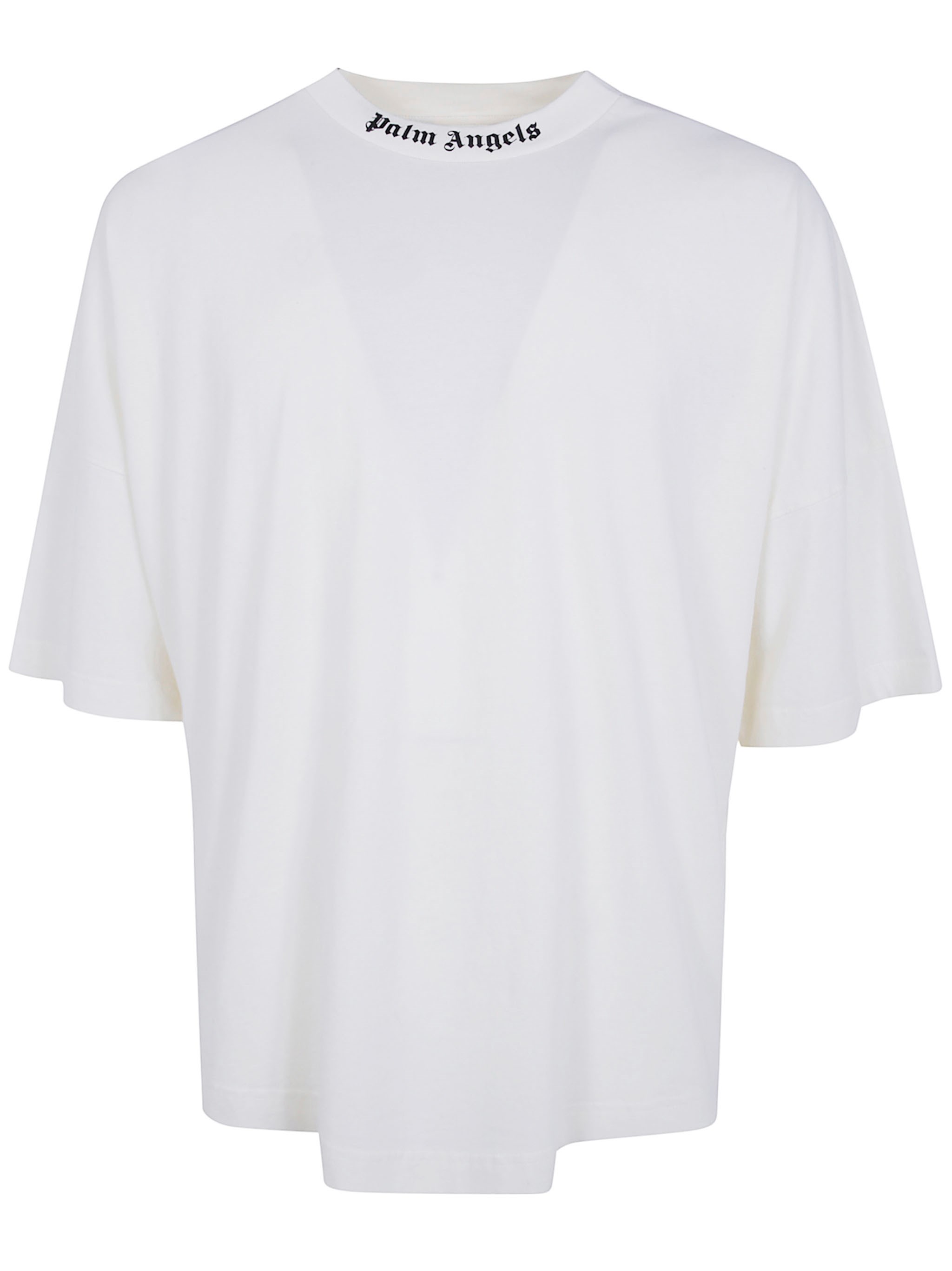 PALM ANGELS T-Shirt Classic Logo “Off White Black”