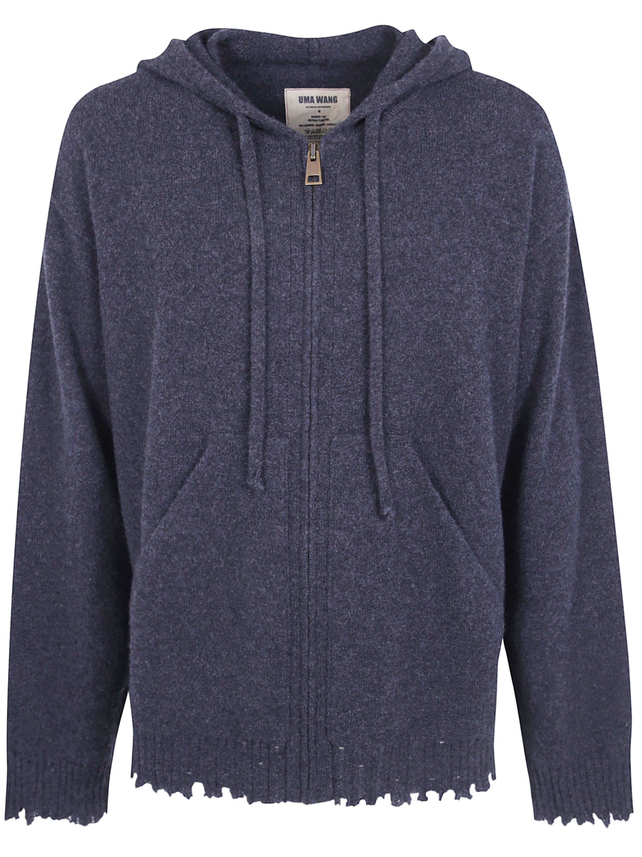 Zippered "Plain Ws" Sweatshirt
