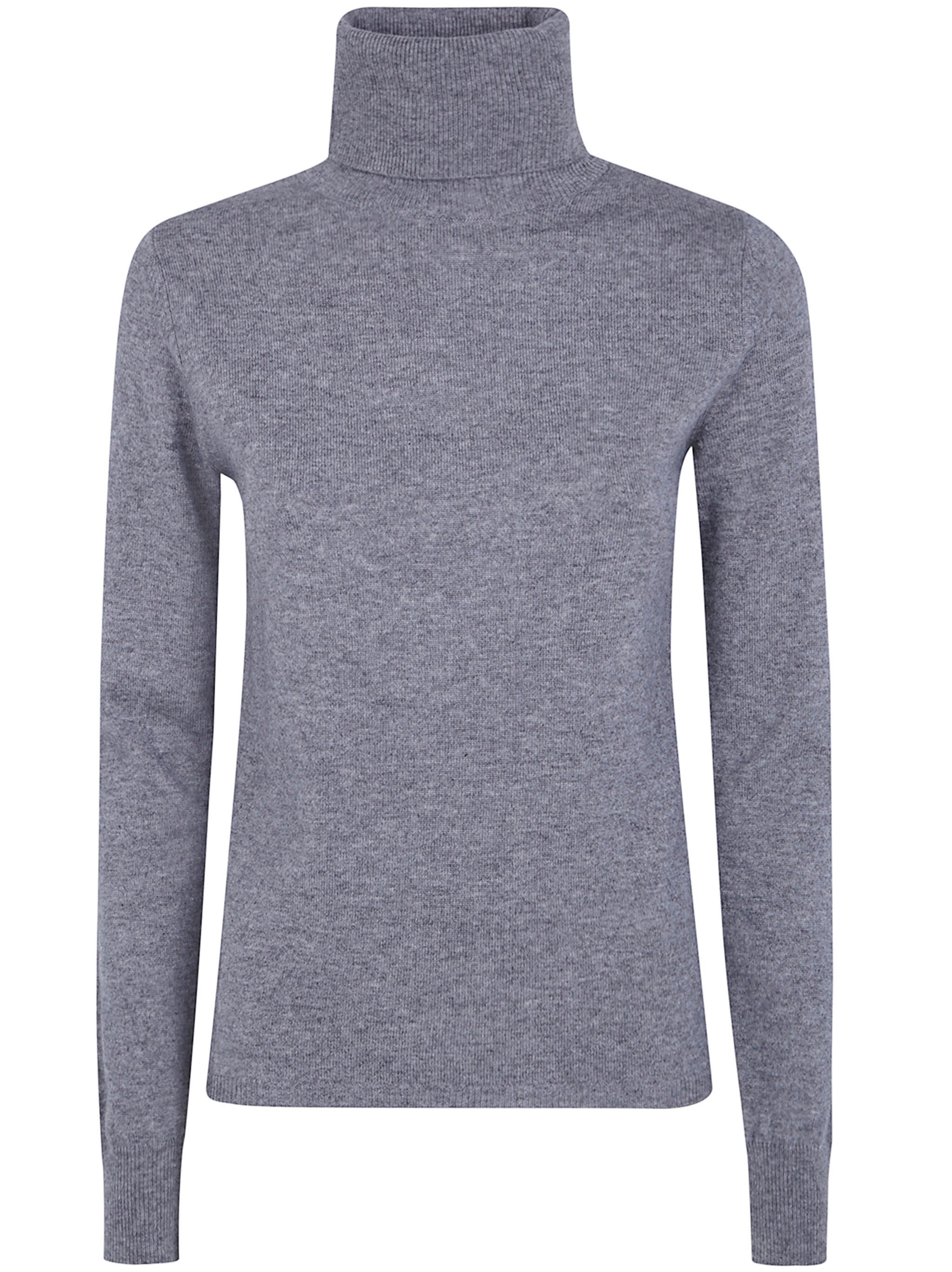 Max Mara Sweater Turtle Neck "mst Educata" In Gray