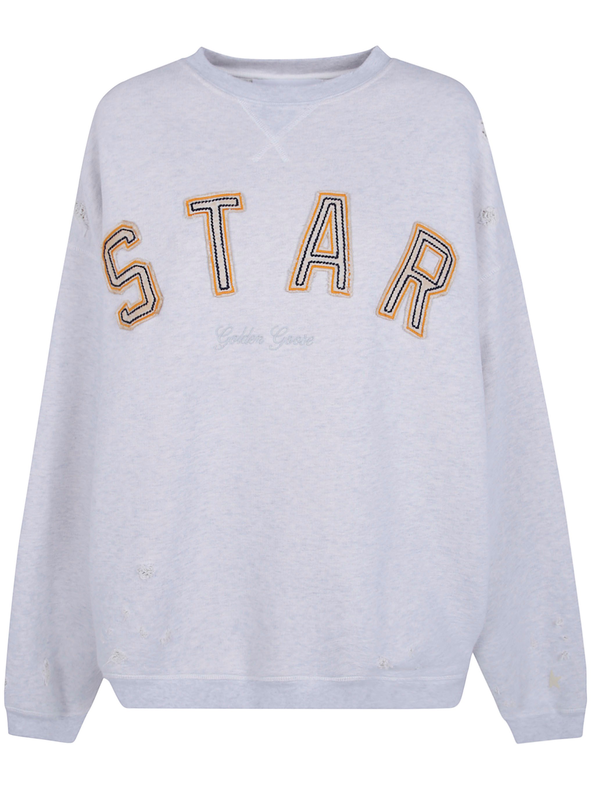 GOLDEN GOOSE Sweatshirt Heavy Fleece “Star”