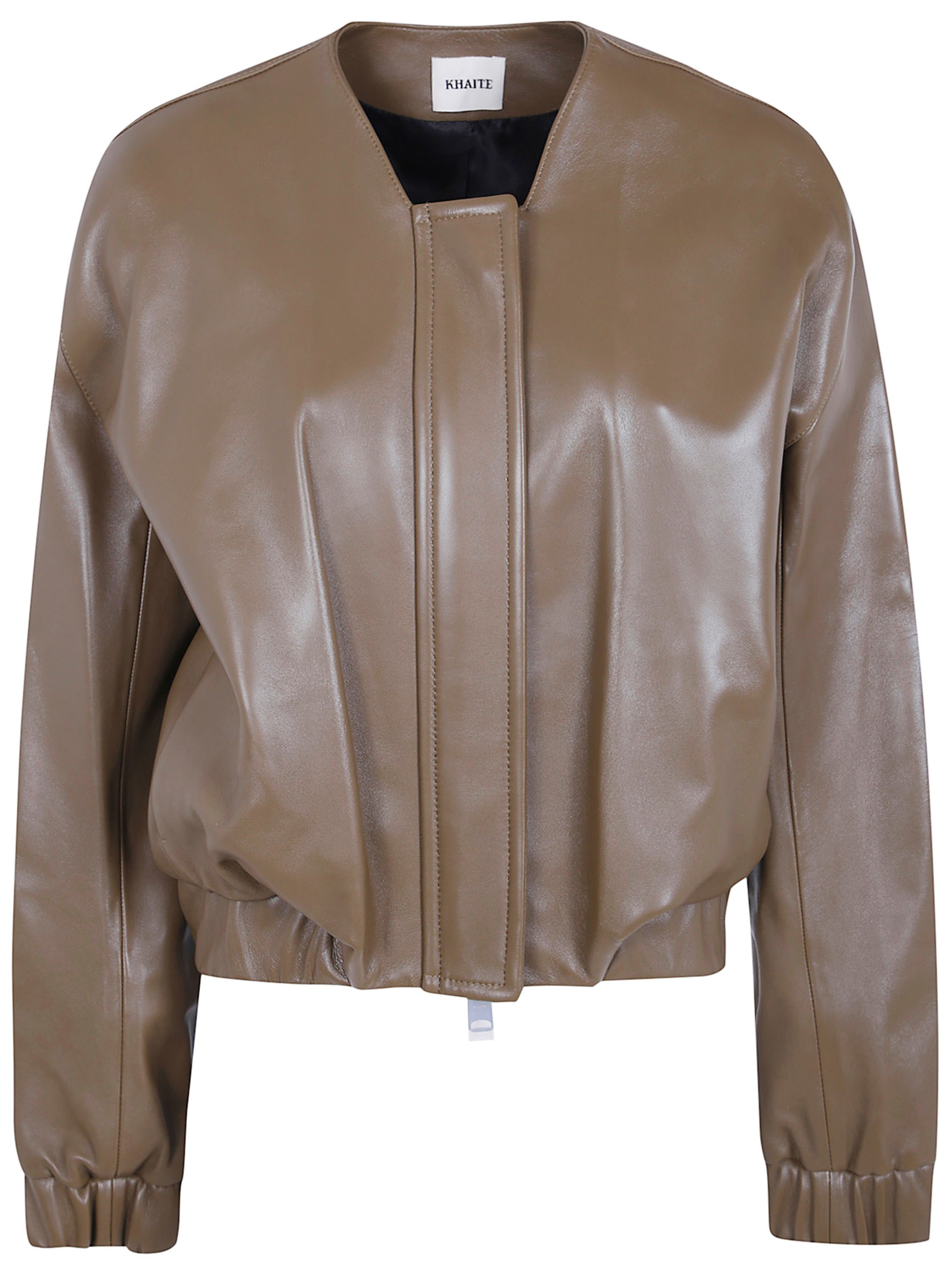 Khaite Jacket Leather "Cordan"