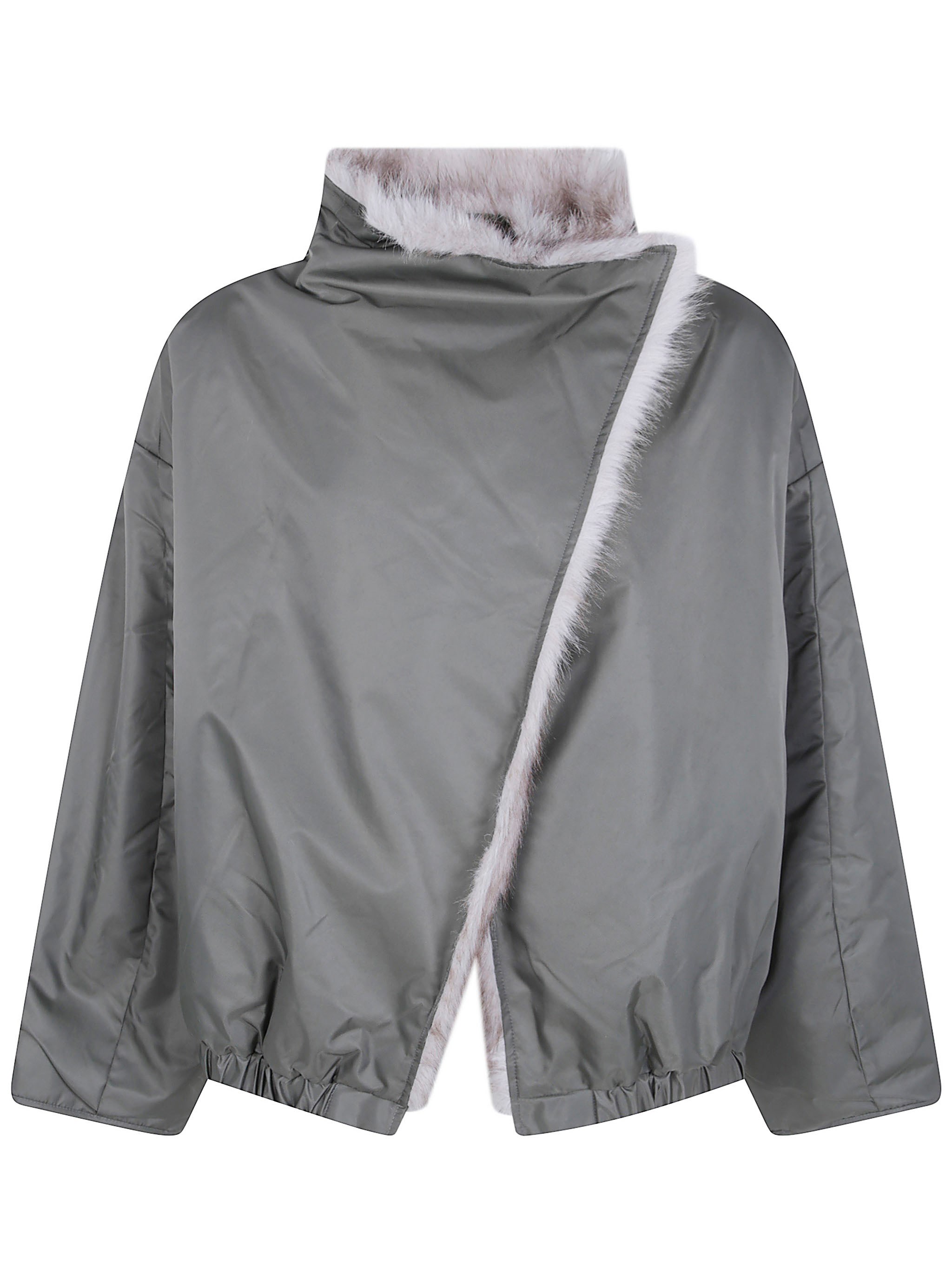 THE FRANKIE SHOP Coat Faux Fur Reversible “Vera”