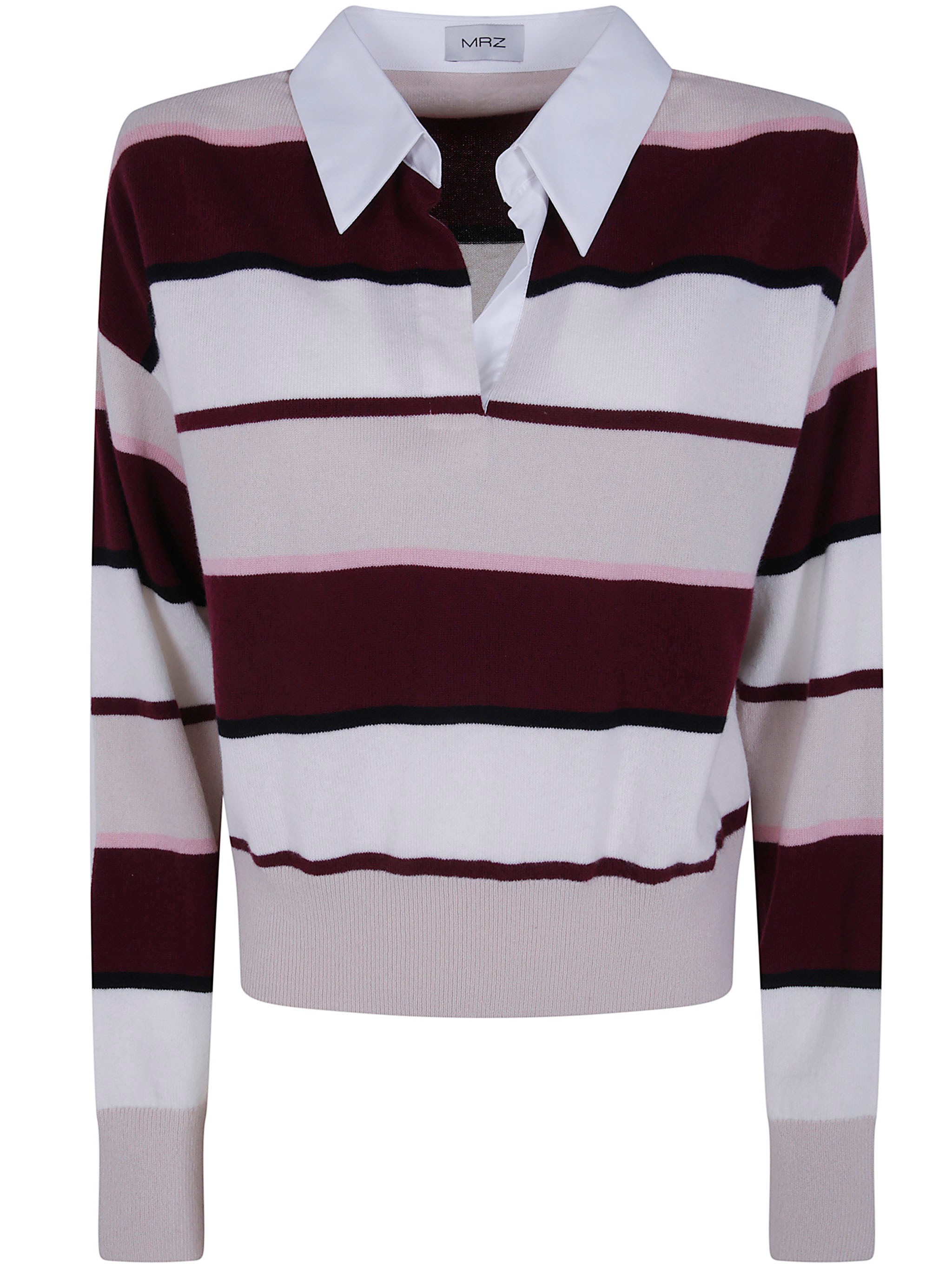 MRZ Sweater Long Sleeves Polo Neck “Oversized”
