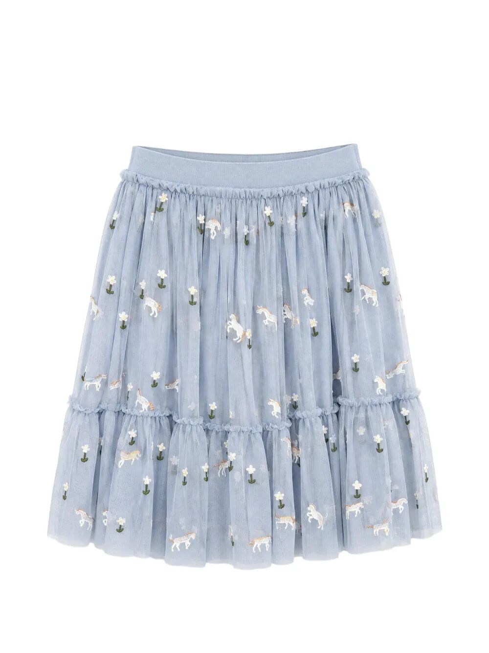Stella McCartney STELLA MCCARTNEY KIDS Skirt Embroidery "Unicorns"
