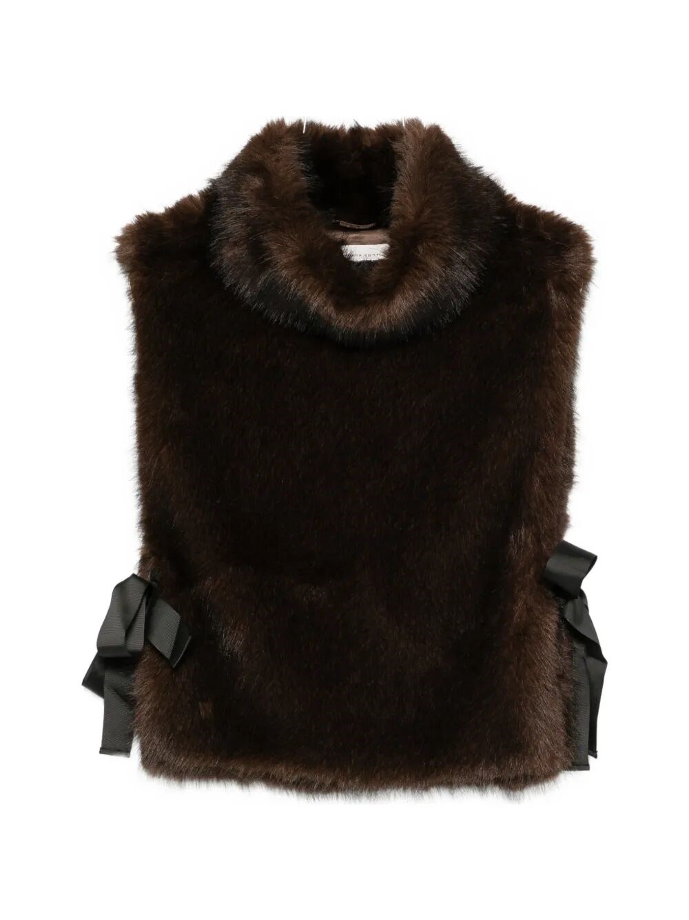LIVIANA CONTI Scarf Brown Fur “Patricia”
