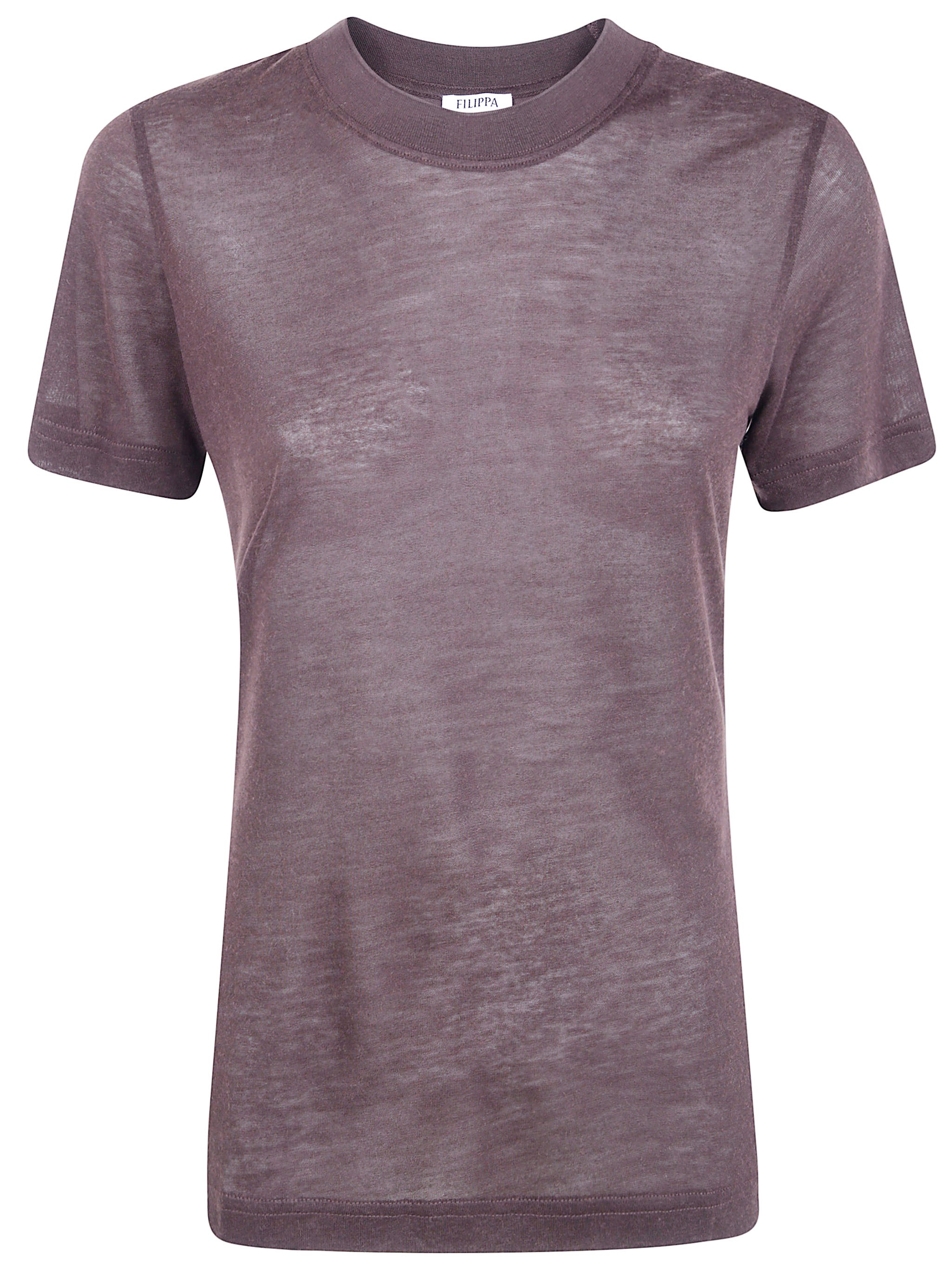 Lyocell Cashmere "Lyocell Cashmere Tee" T-Shirt