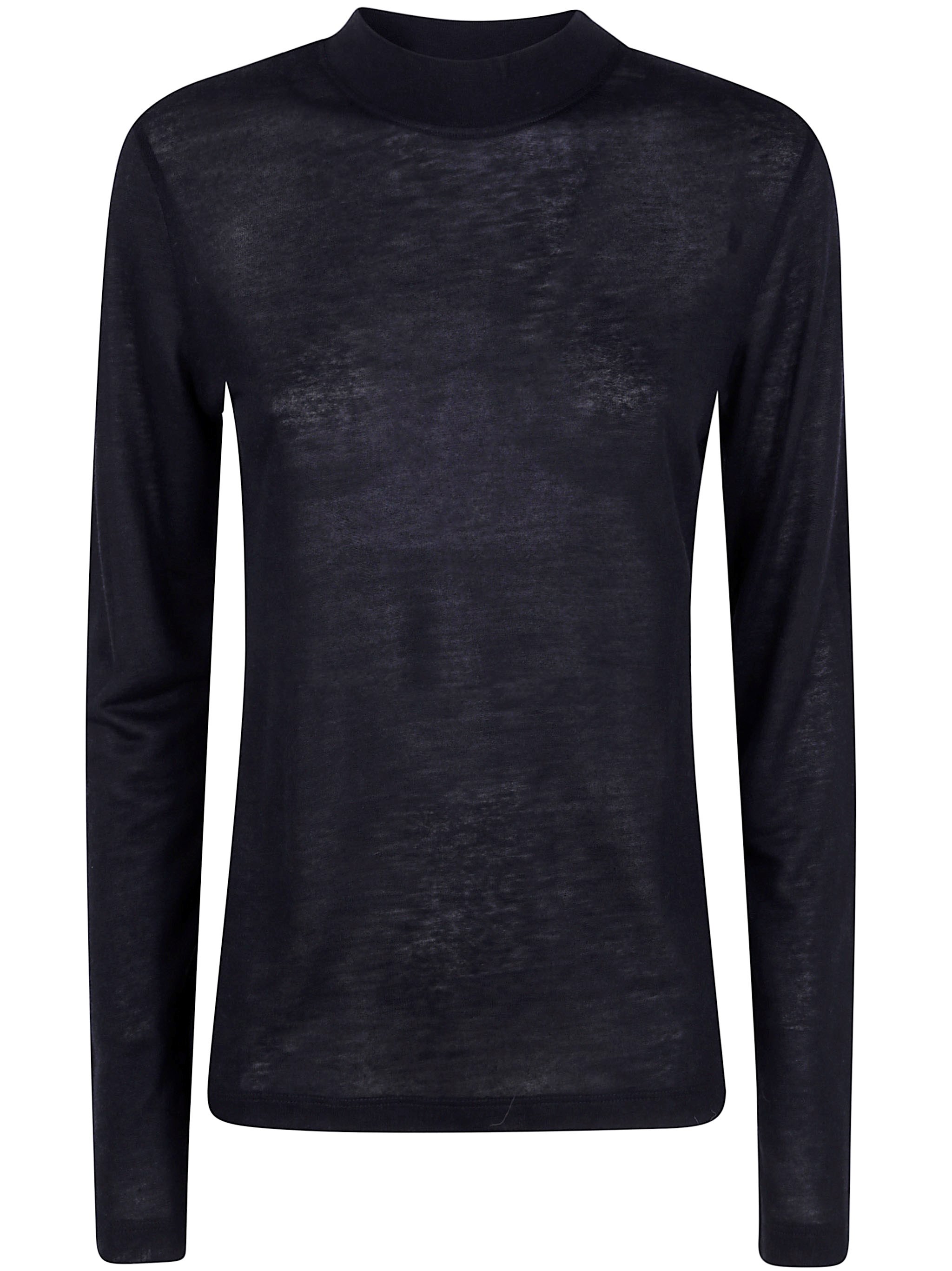 Mock Neck "Lyocell Cashmere" Top
