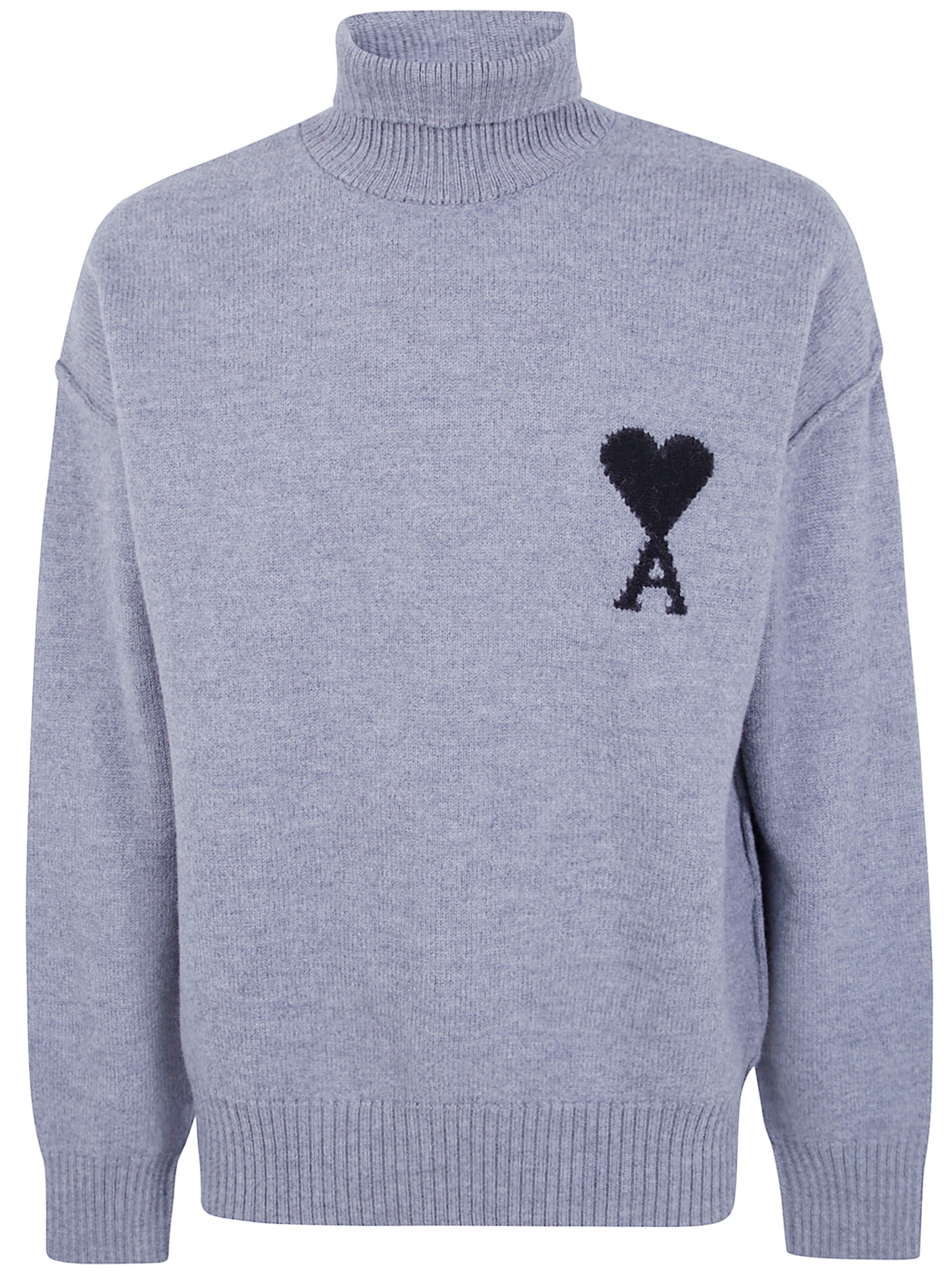 Funnel Neck "Quota Ami De Coeur" Sweater