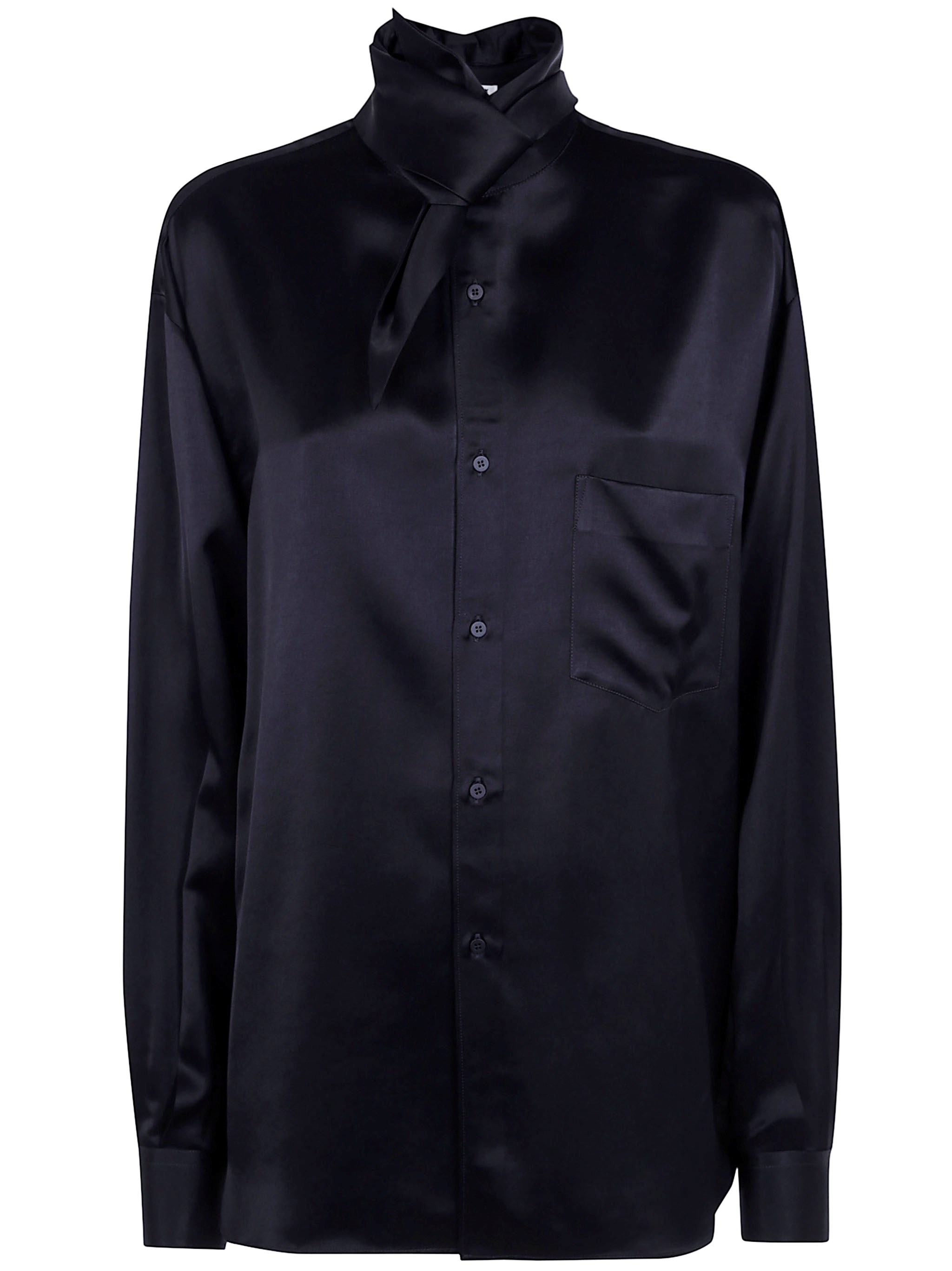 Detachable Bow "Meg" Shirt
