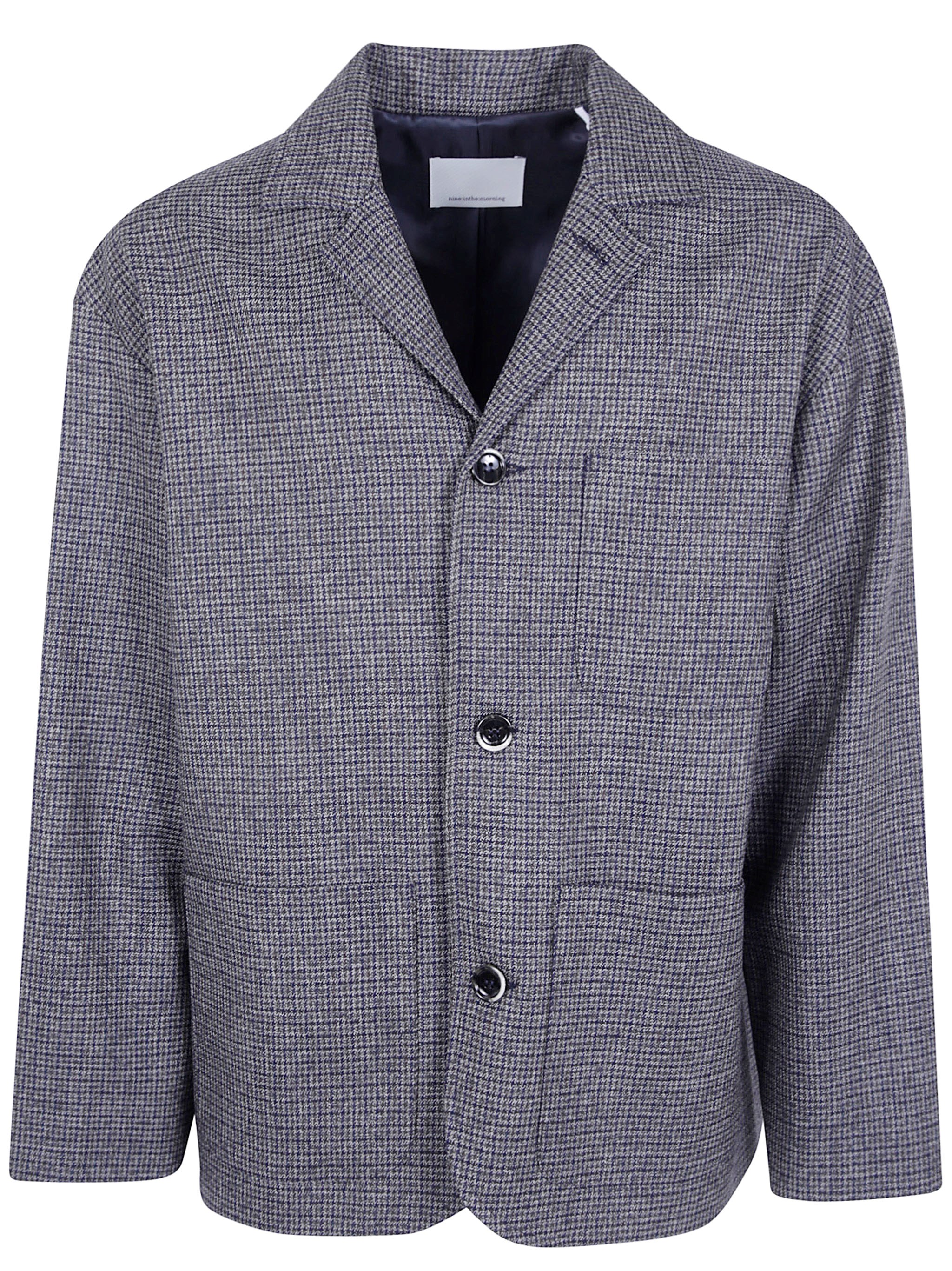 Oversized "Micro Pied Et Poule" Jacket