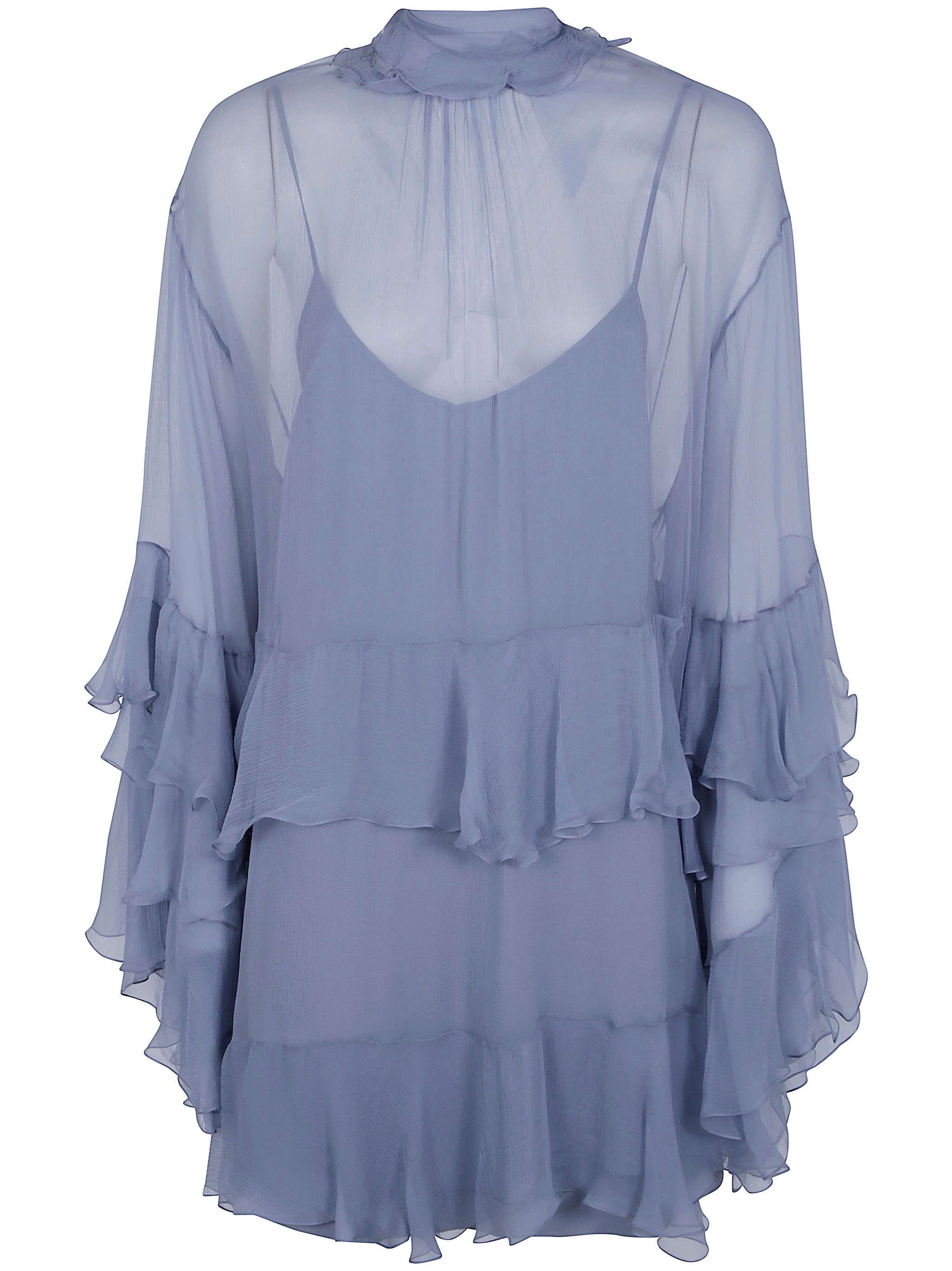 CHLOE Dress Ruffle "Sandy Black"