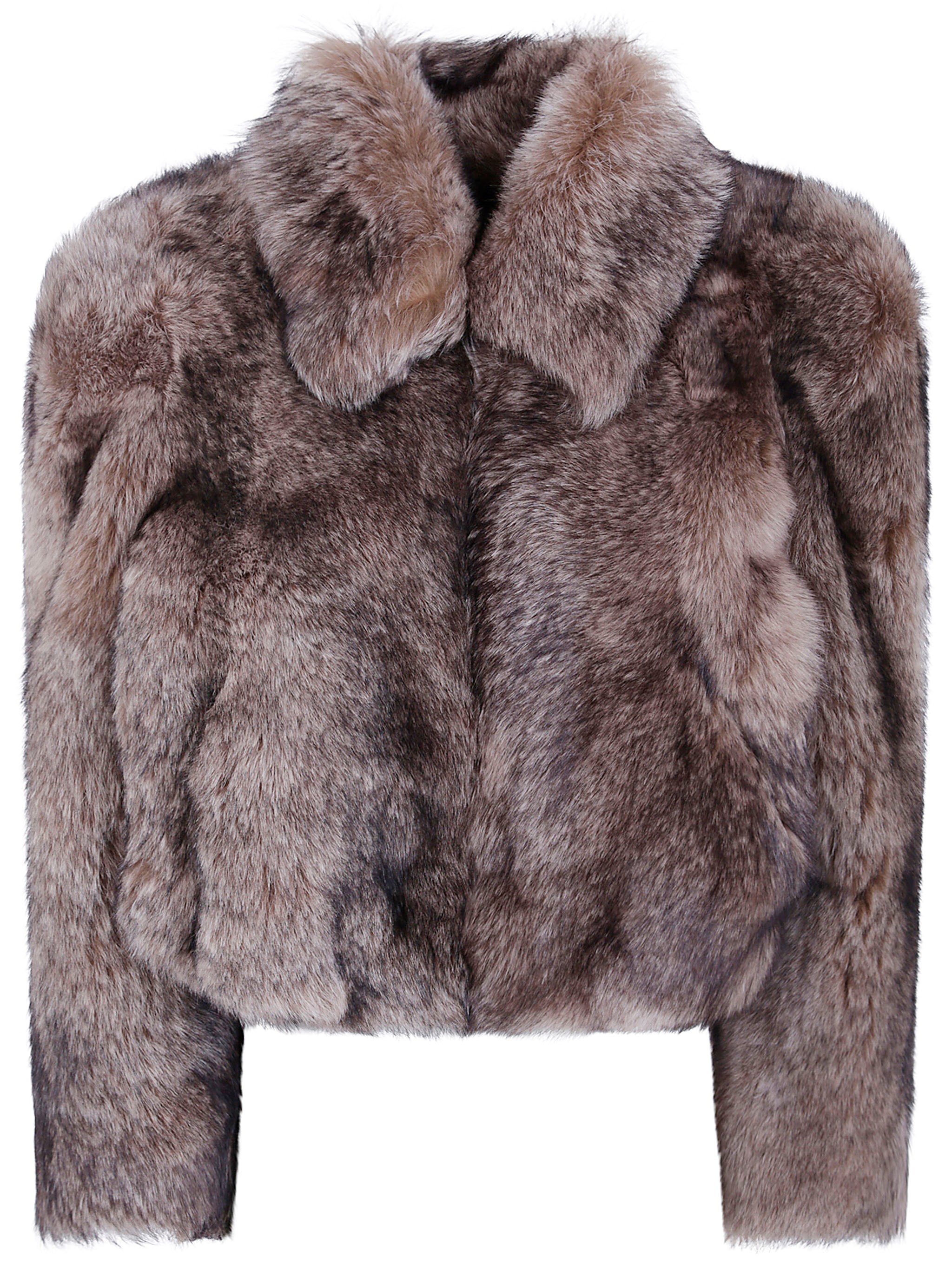 CHLOE Jacket Fur Leather “Fur Coat”