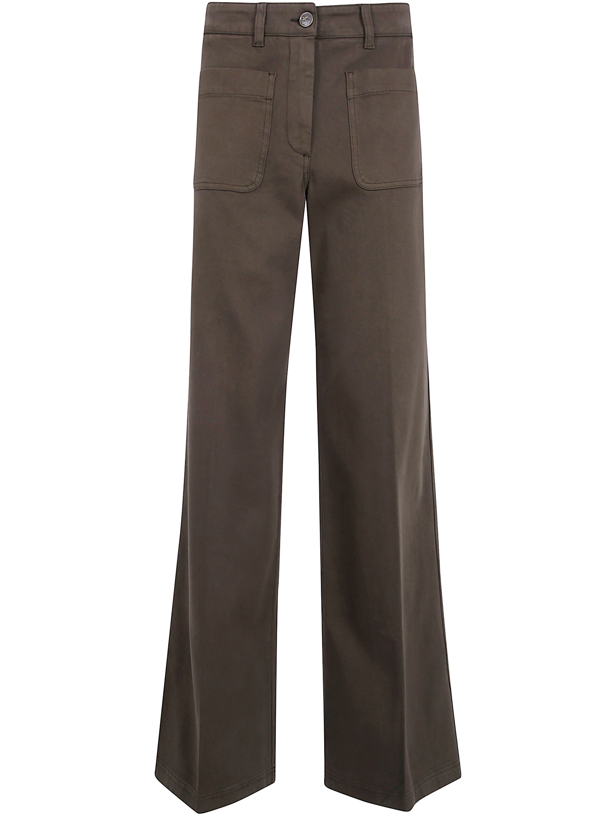Etro Pants Wide Leg Trousers