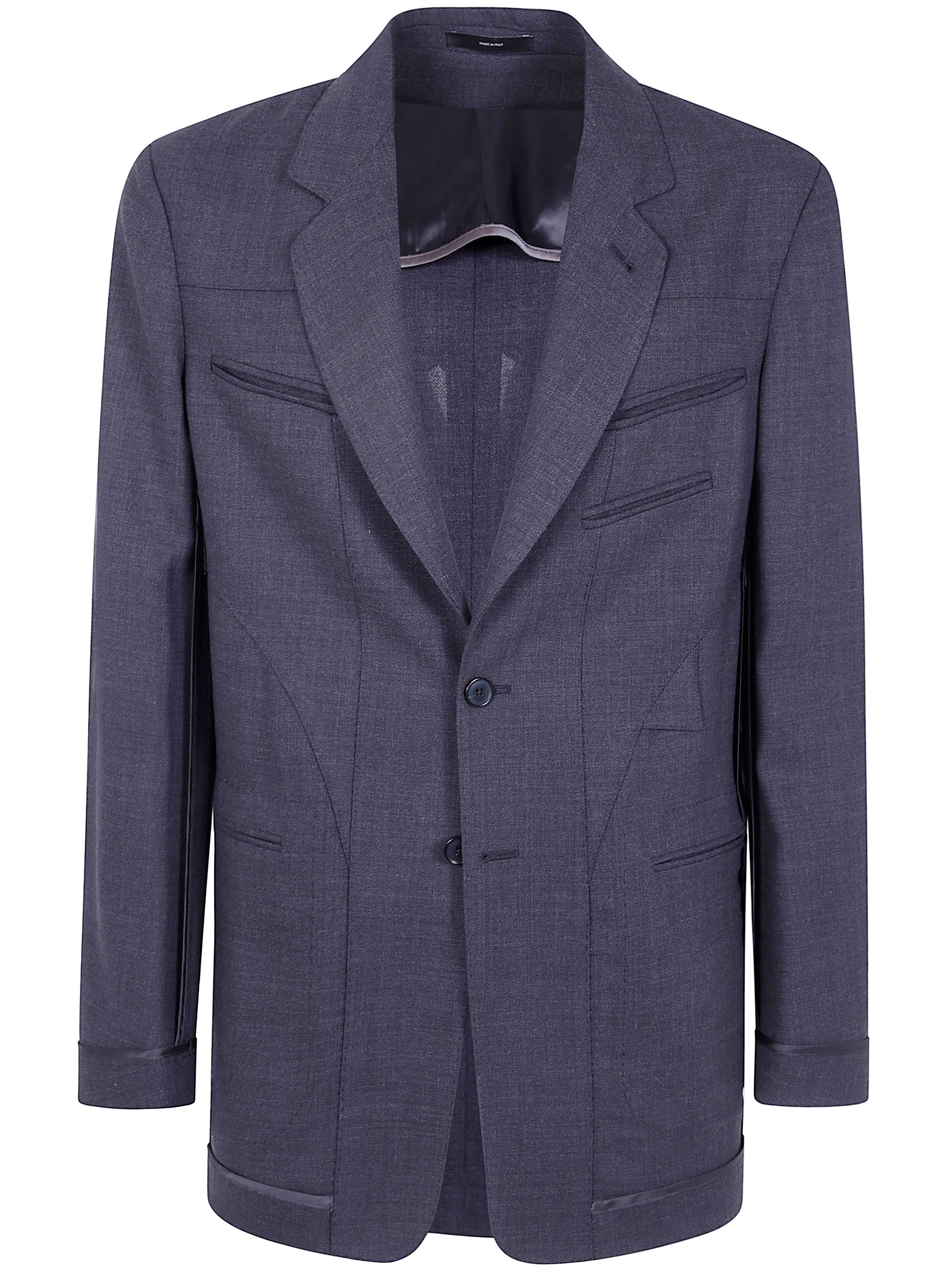 PAUL SMITH Jacket Wool Black