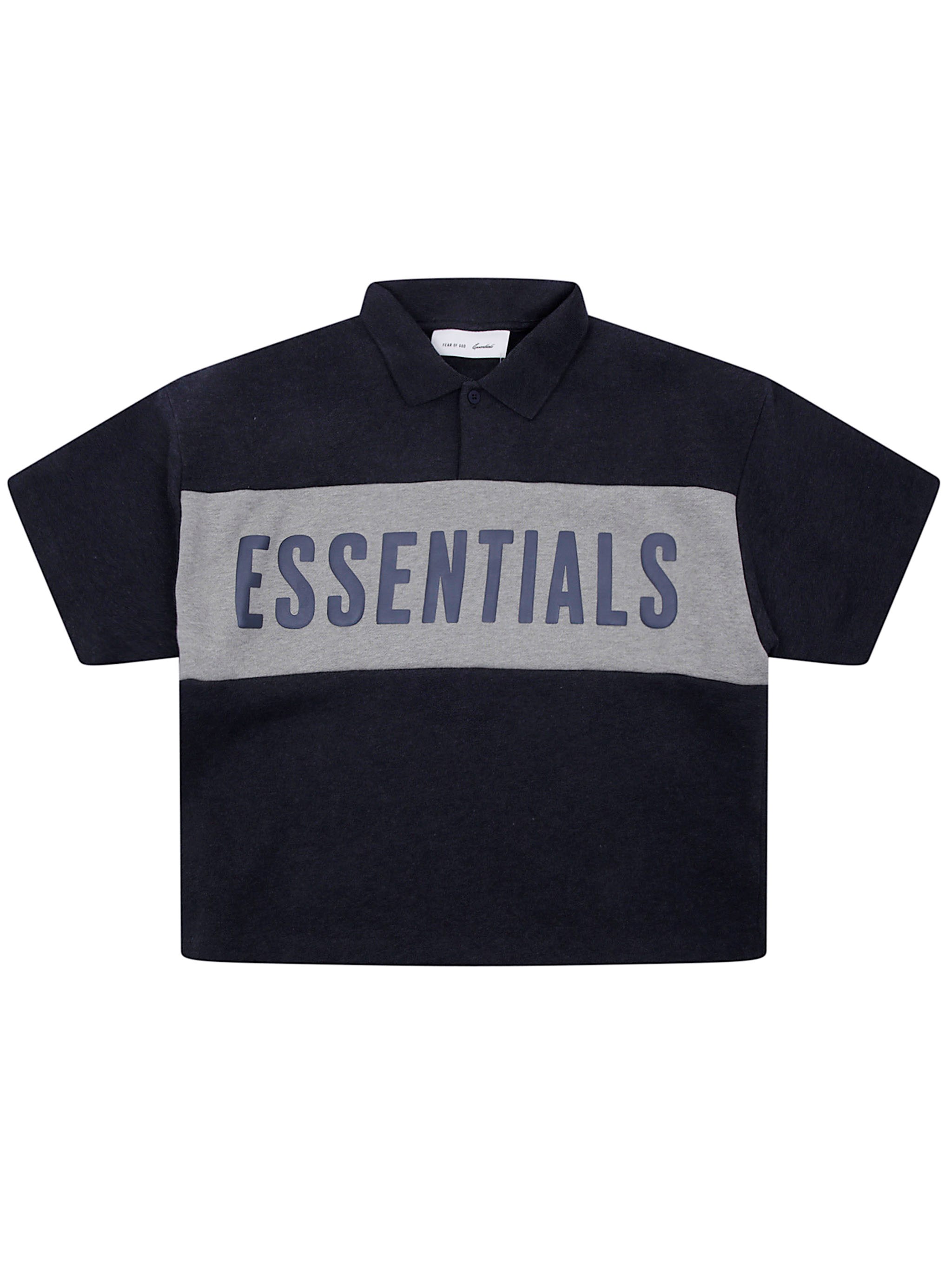 FEAR OF GOD ESSENTIALS KIDS Sweater Cropped "Kids Cropped Polo"