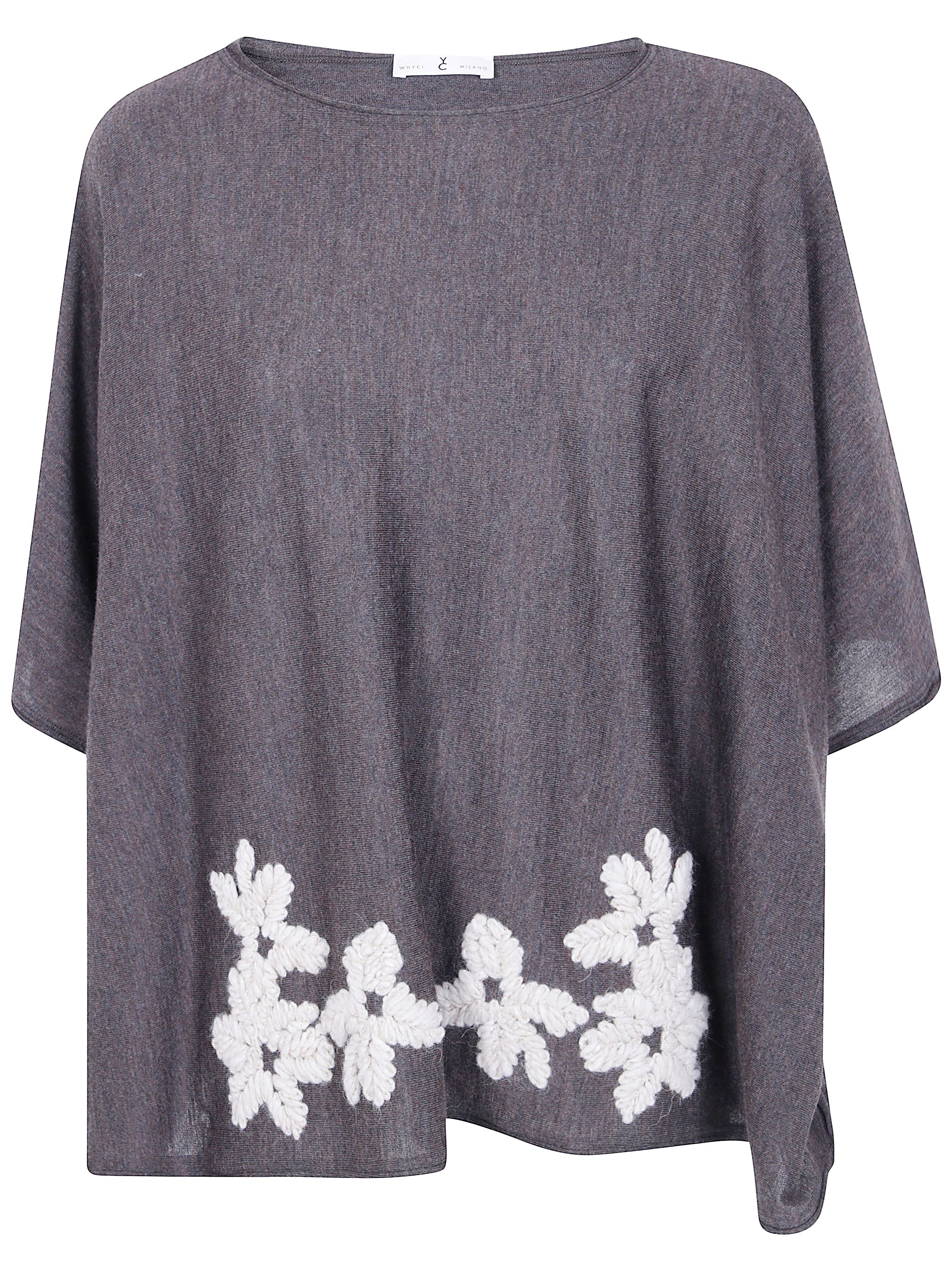 Why Ci Jacket Embroidered Poncho