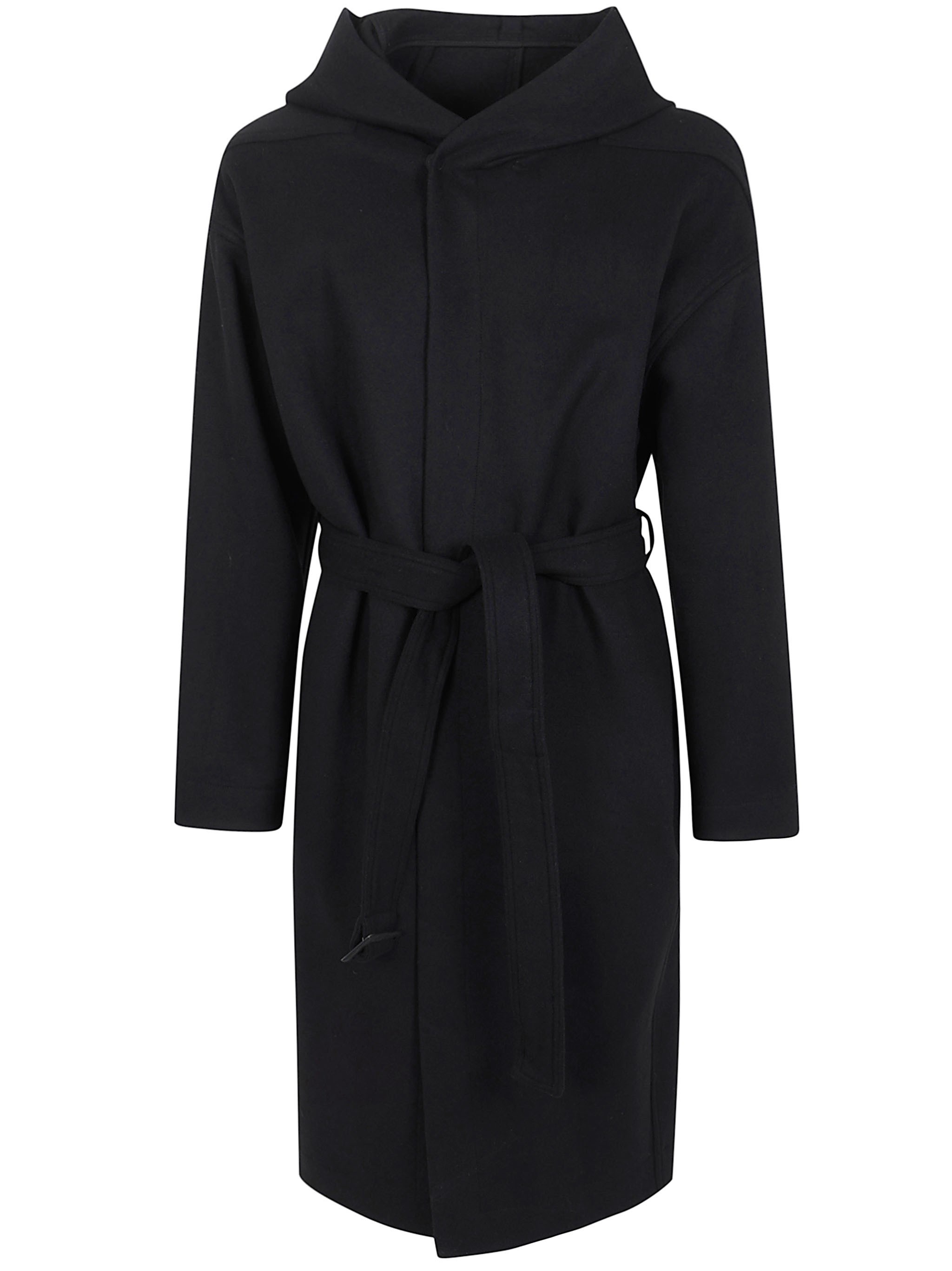 Rick Owens Coat Hooded "Tower"