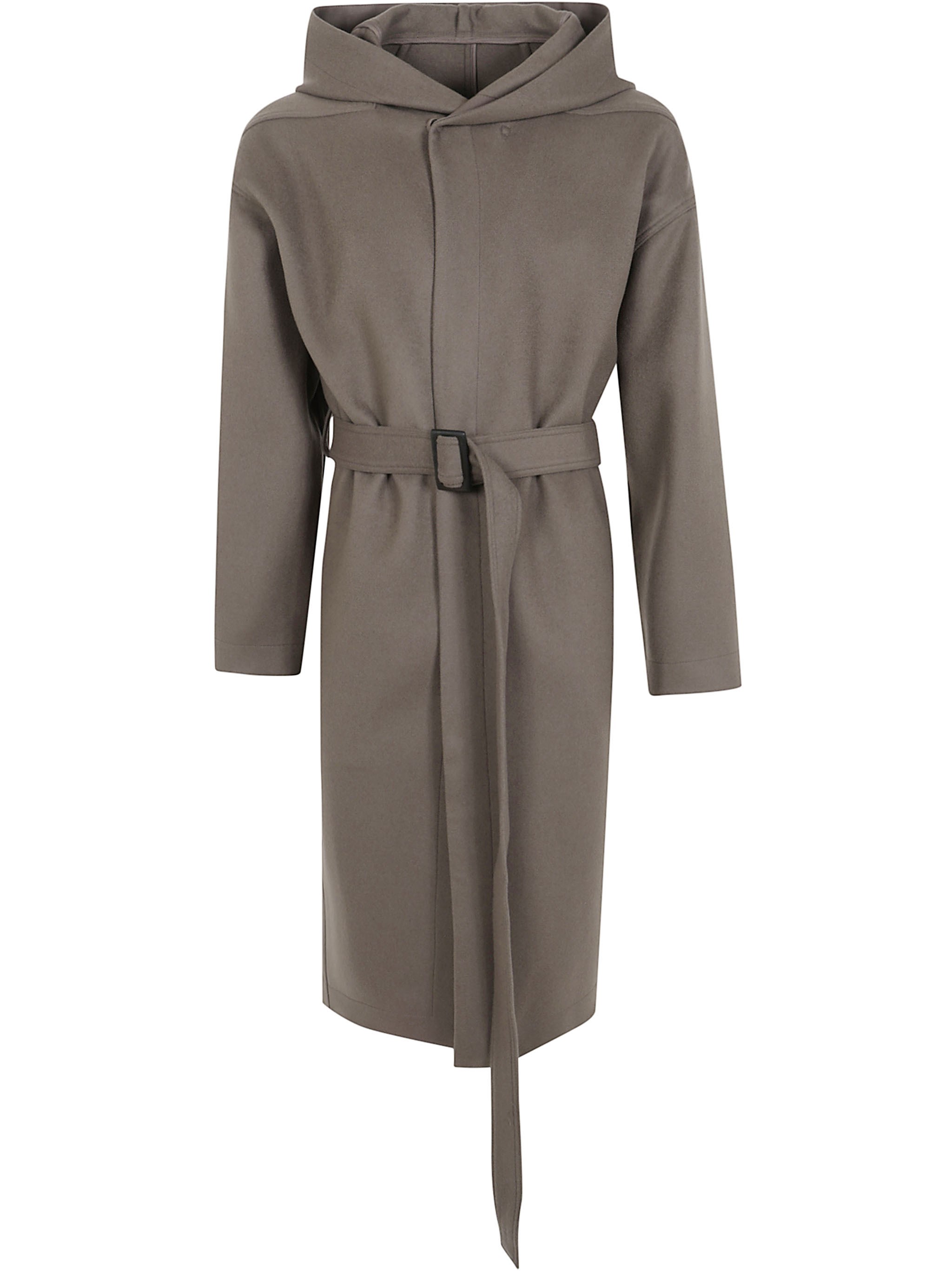 RICK OWENS Coat Long Belted “Tower”