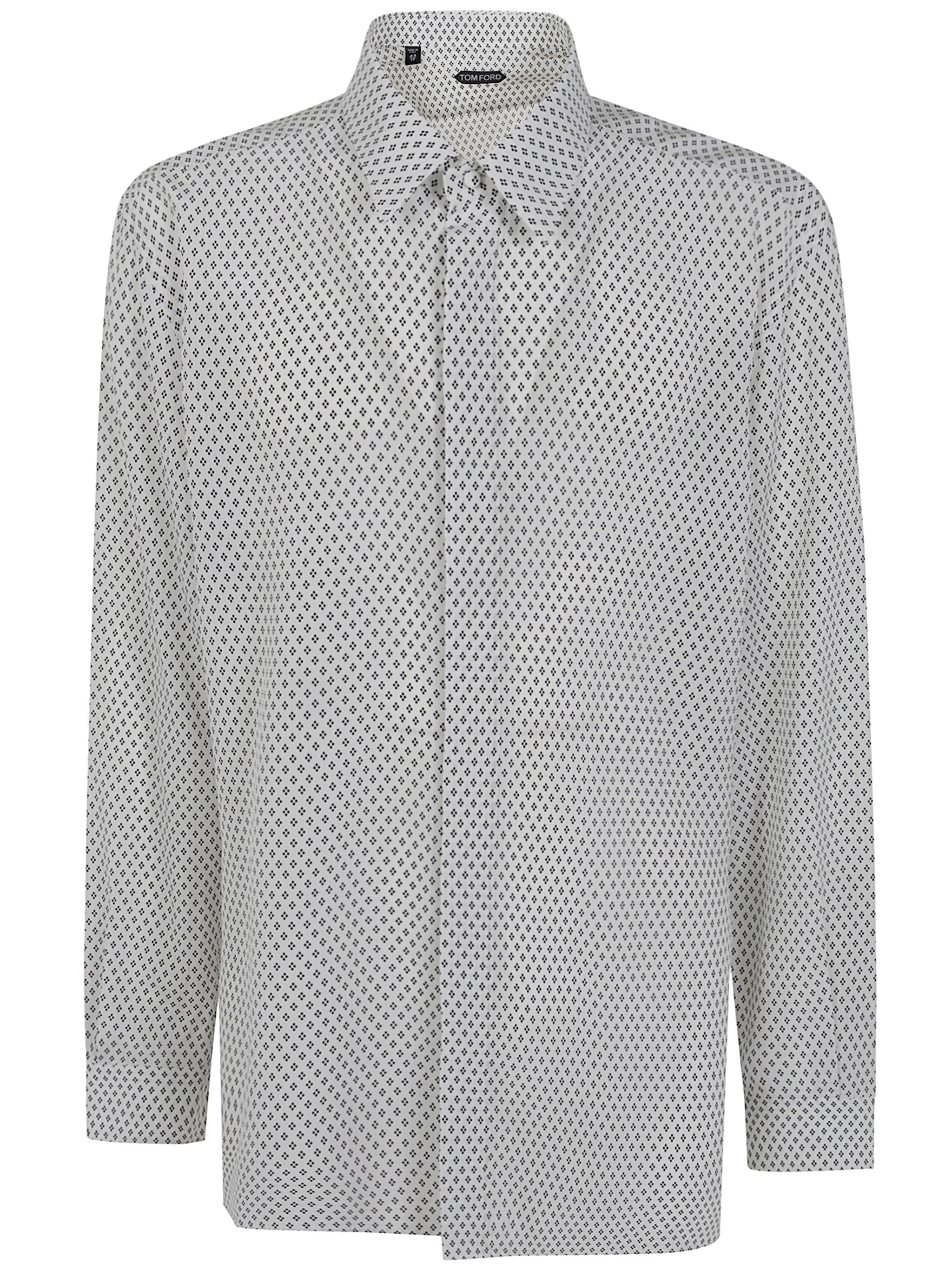 TOM FORD Shirt Fluid Fit "Diamond Print"