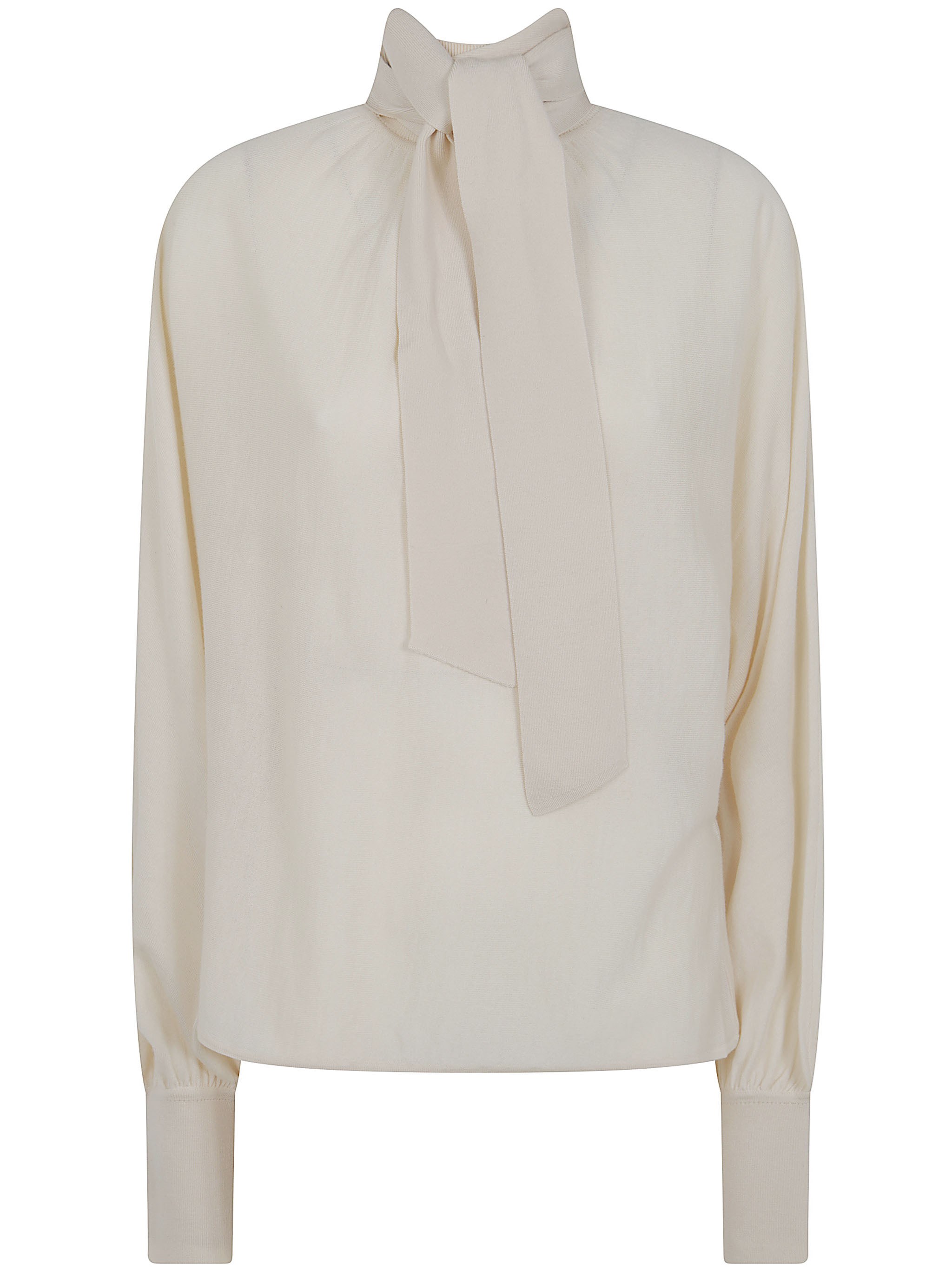 ZIMMERMANN Sweater Tie Neck “Merino”
