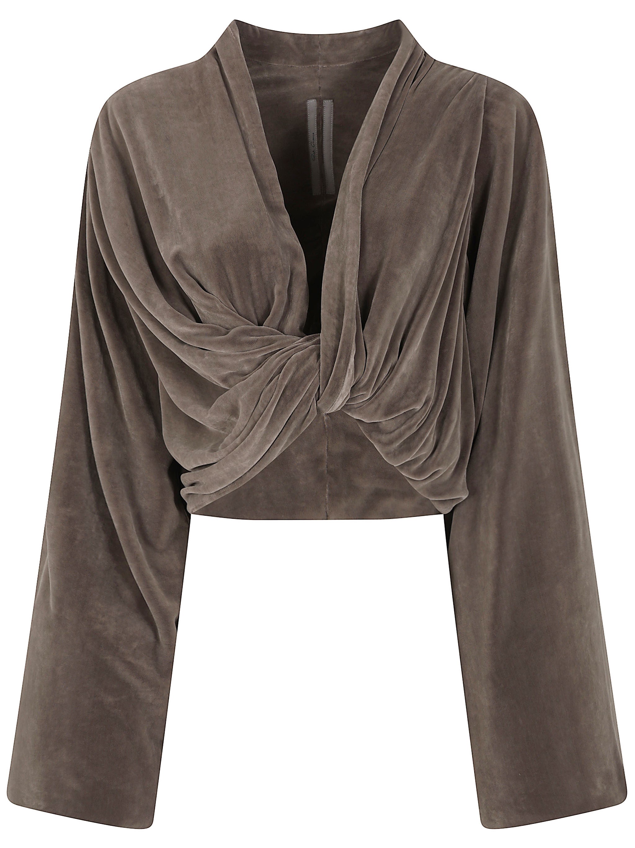 RICK OWENS T-Shirt Twist Top