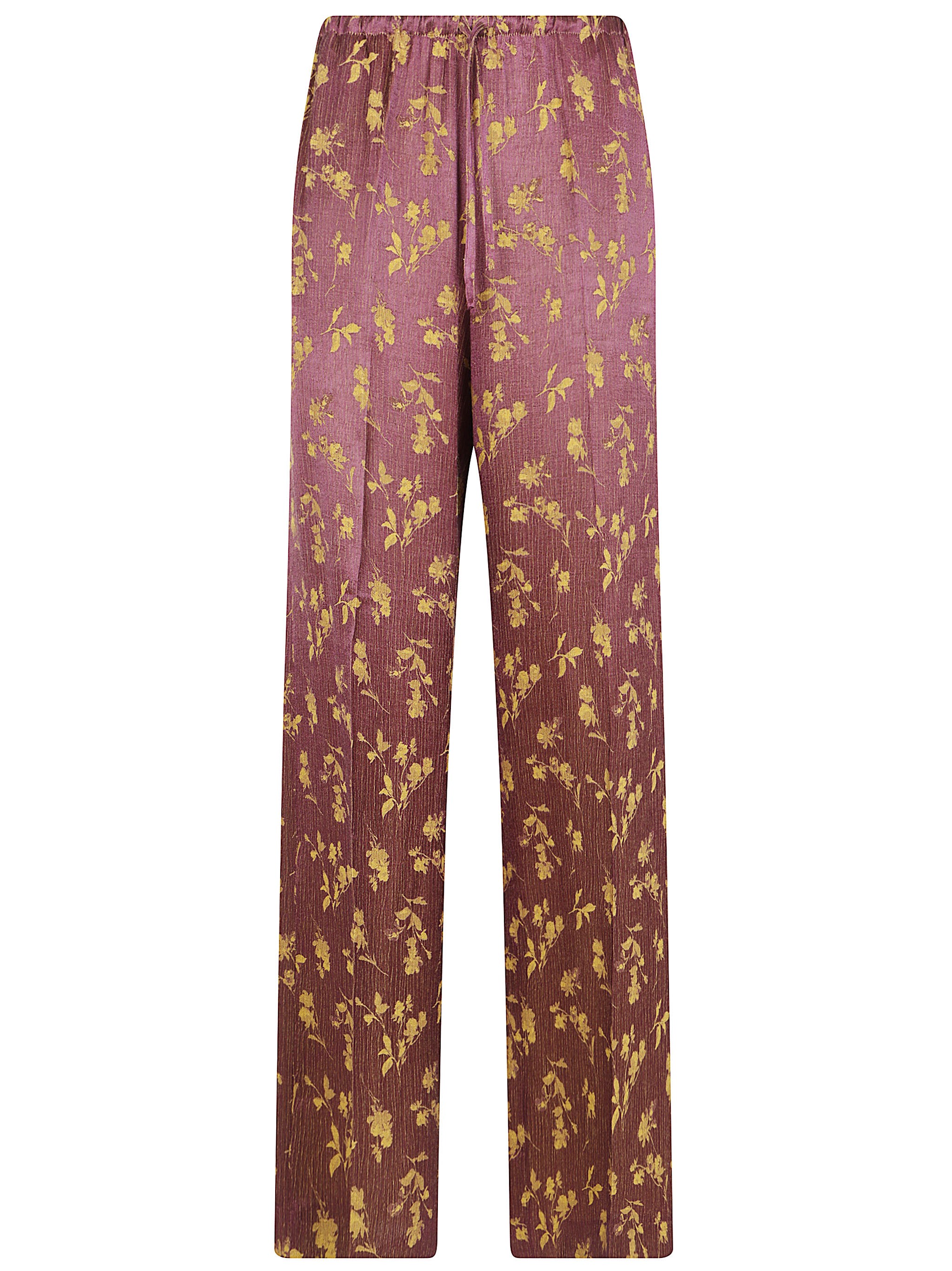 Dries Van Noten Pants Floral Pattern "Puvis"