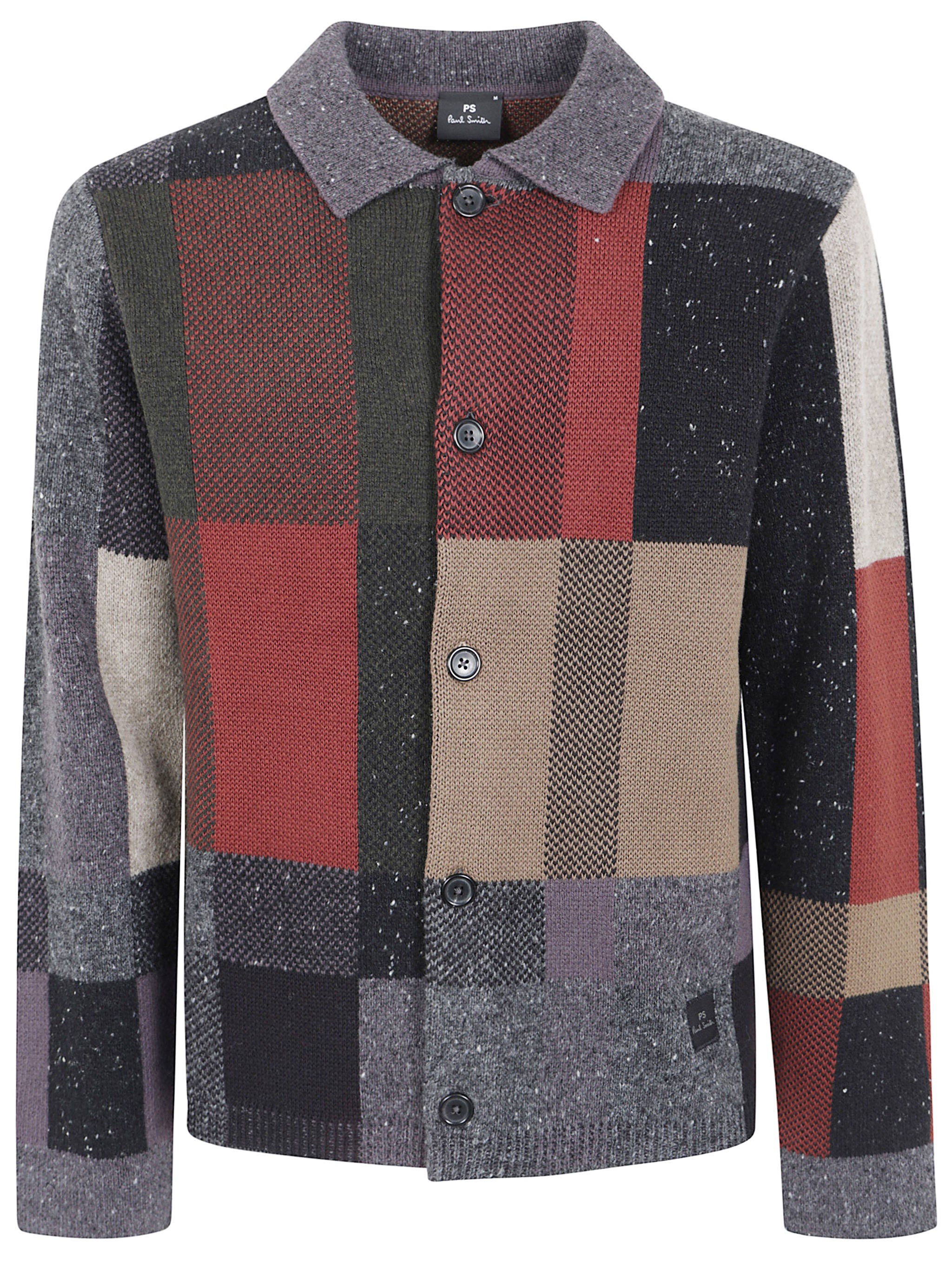 PS PAUL SMITH Sweater Patchwork “M2r. A061.W22838 78 Black”