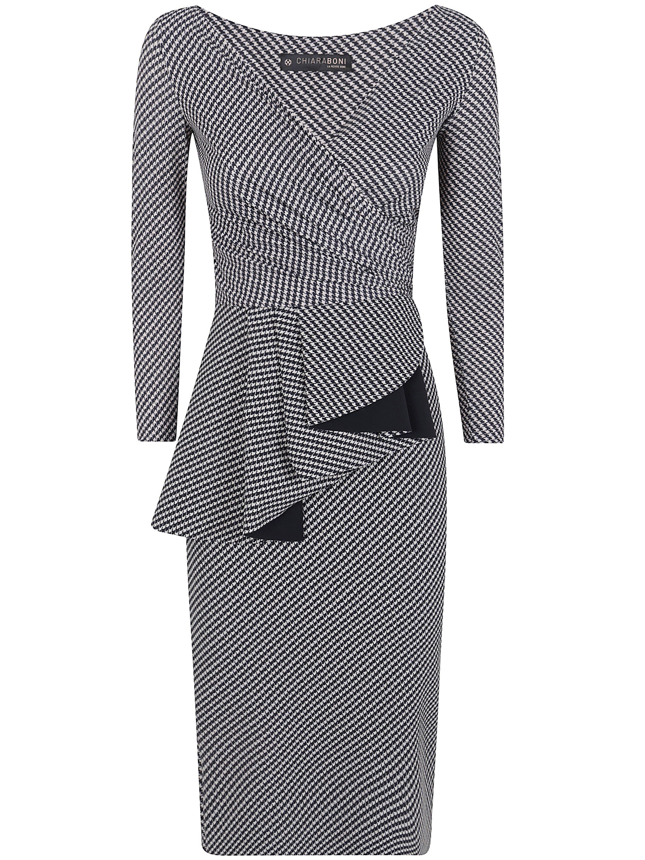 CHIARA BONI La Petite Robe Dress Houndstooth "Ariane"
