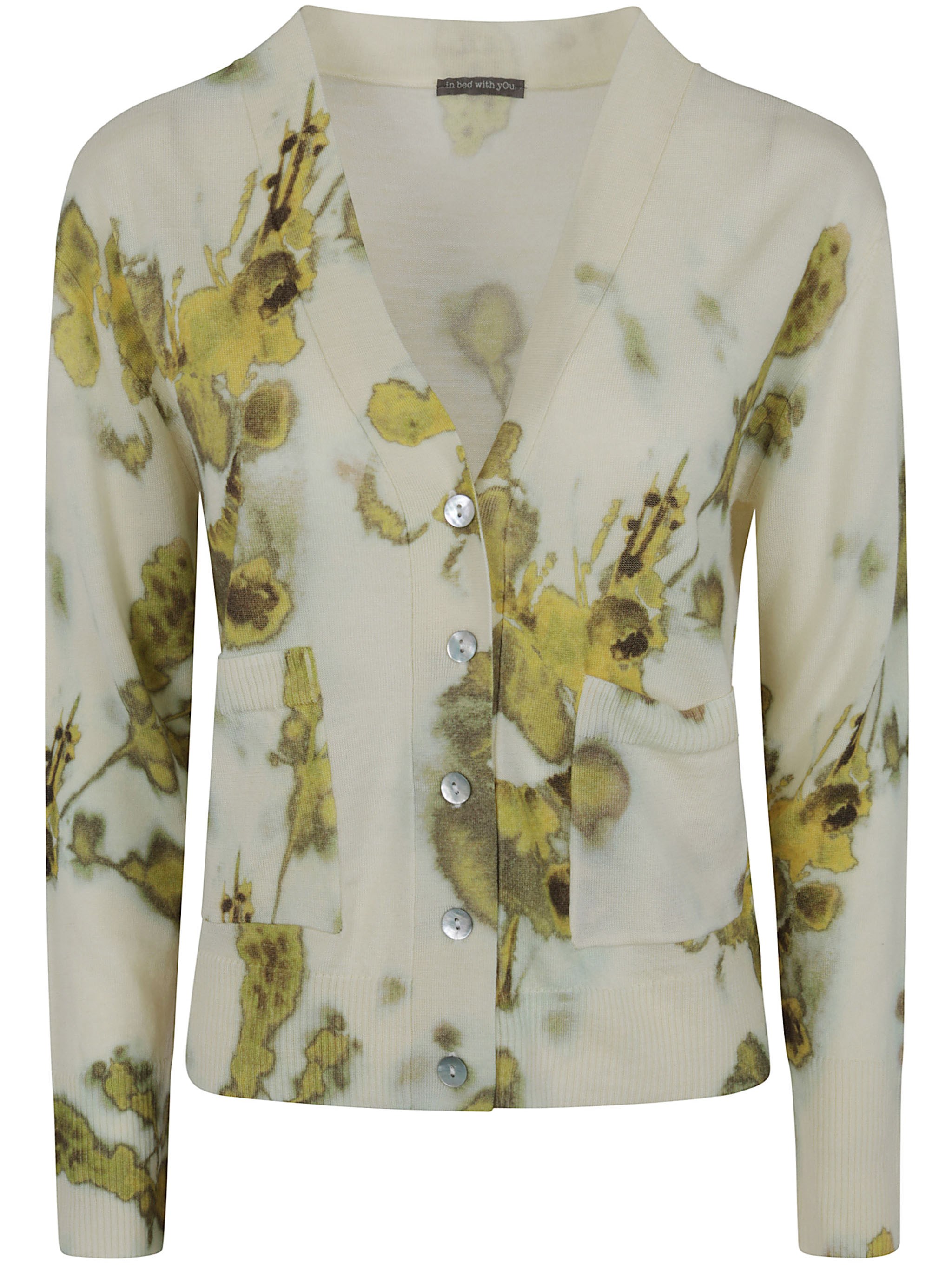 Floral Print "Zb12 270" Sweater