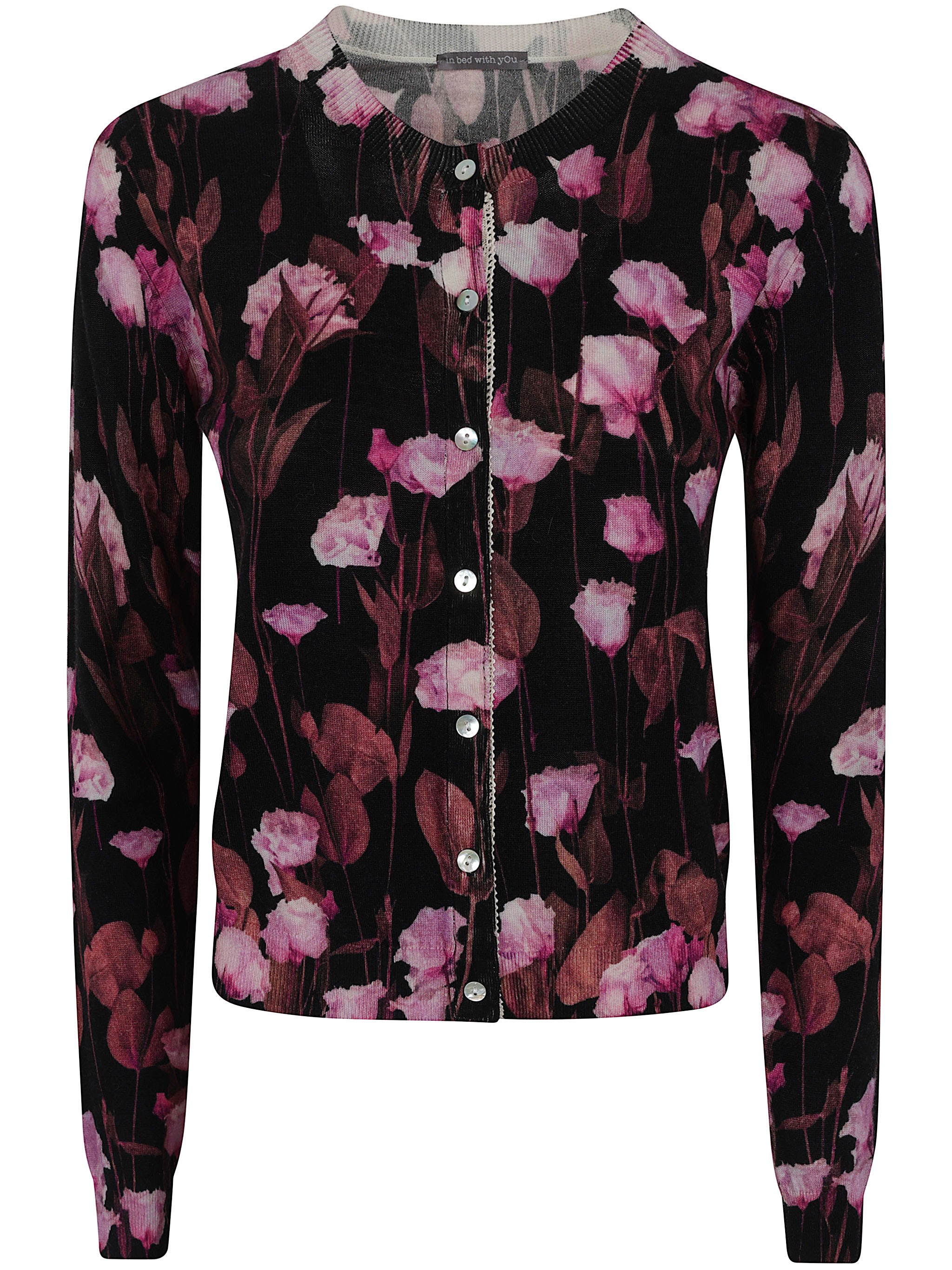 Floral Print "Floral Sweater