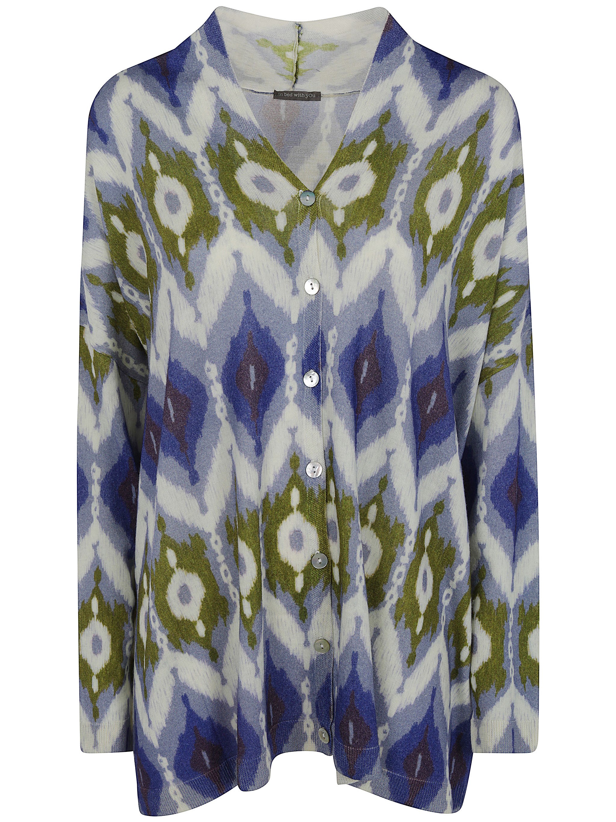 Abstract Print "Zb07 130" Sweater