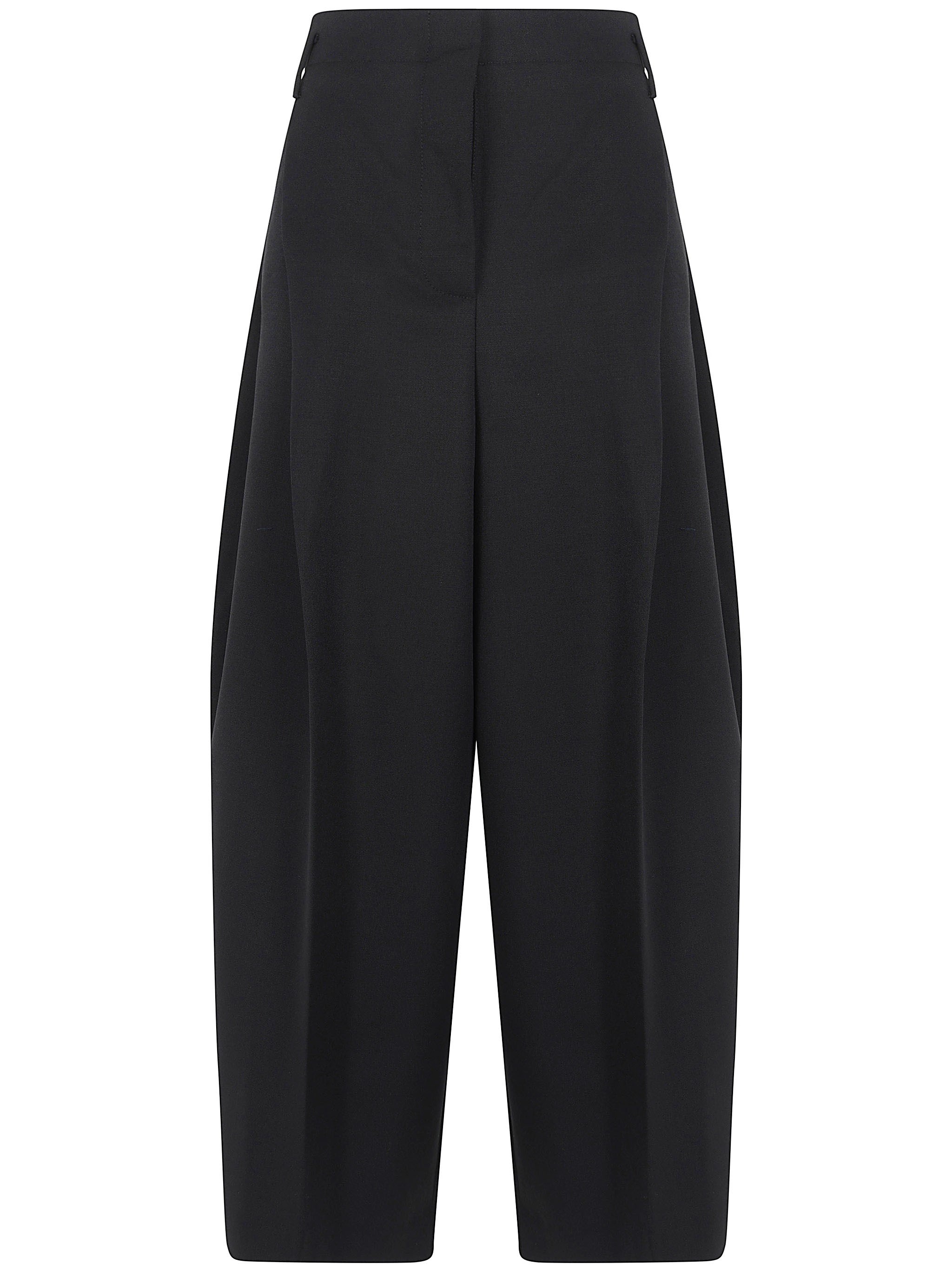 Jacquemus Pants Wool Black "Le Pantalon Miami"