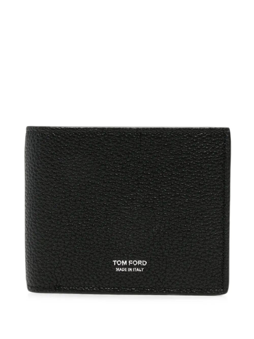 TOM FORD Wallet Bifold Soft Grain Leather “T Line Classic”