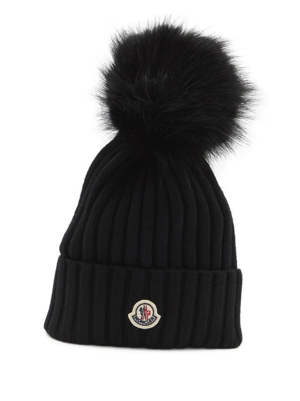 MONCLER Hat Knit Wool “Pon Pom”