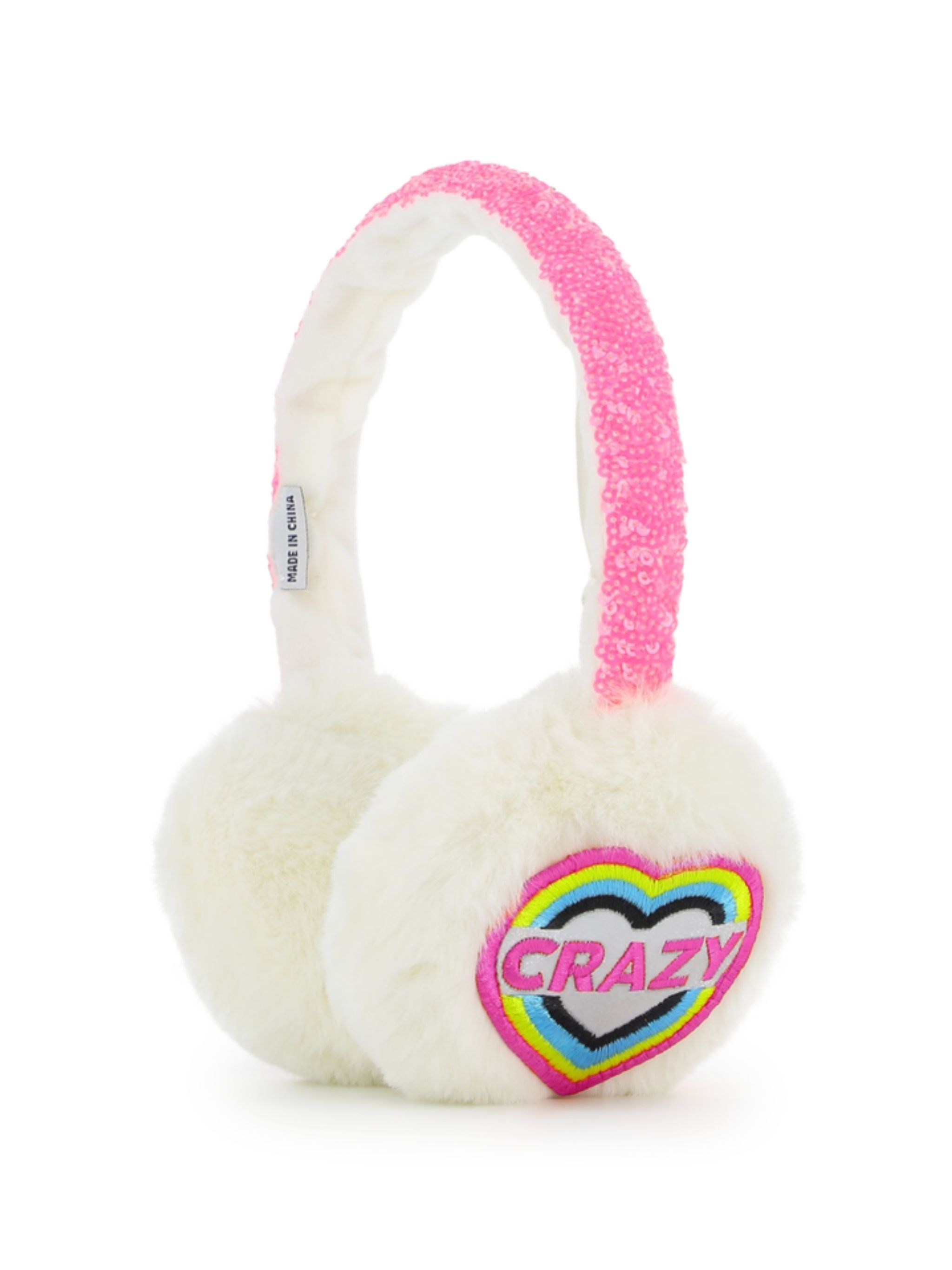 Billieblush Earmuffs White "kid Girl Fall"