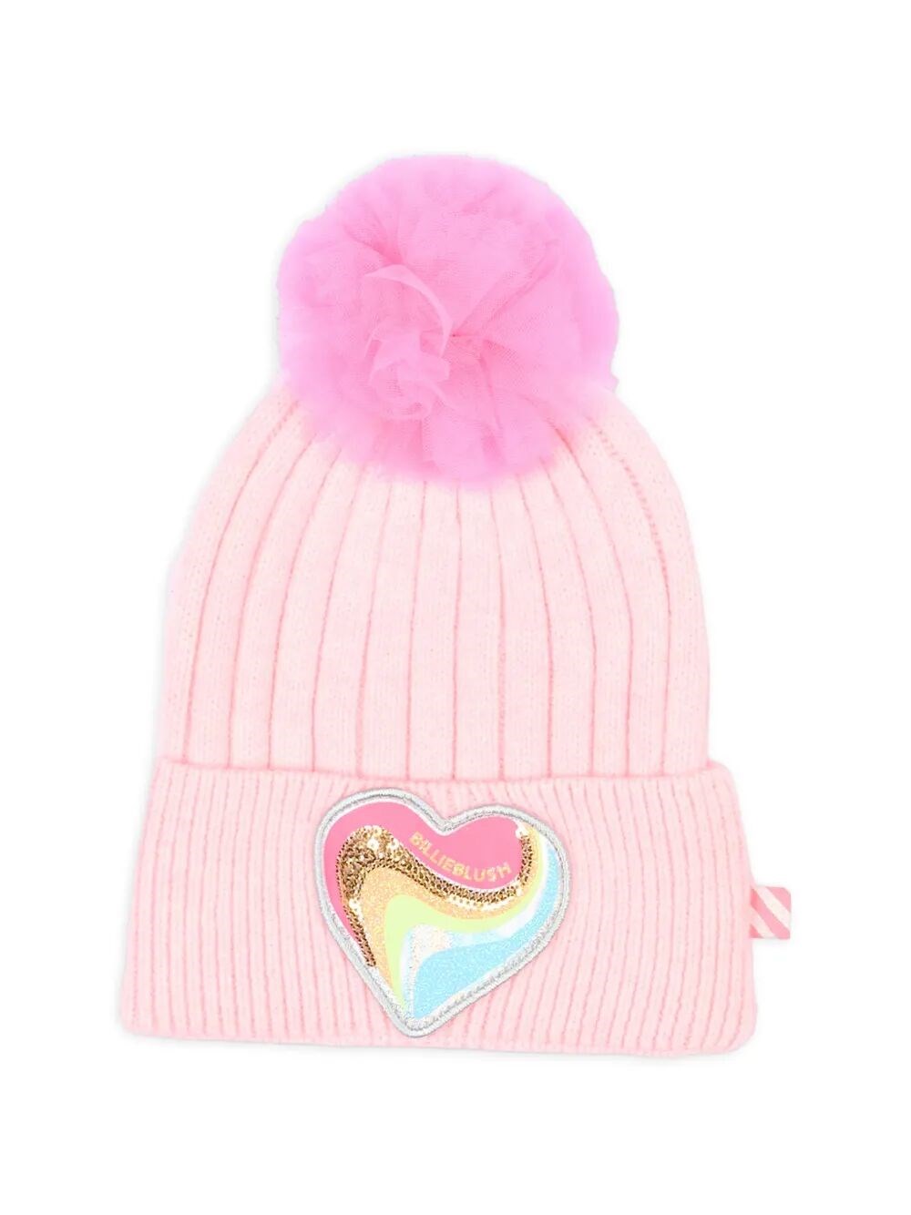 Billieblush Hat With Pom Pom "kid Girl Party" In Pink