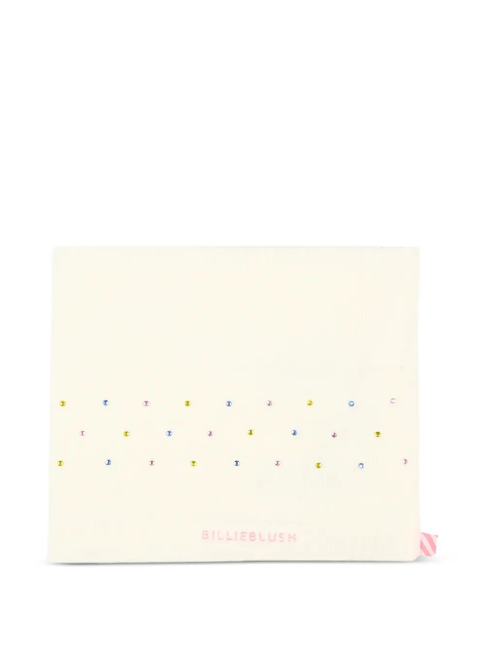 Billieblush Scarf Colorful Dots "kid Girl Fall" In White