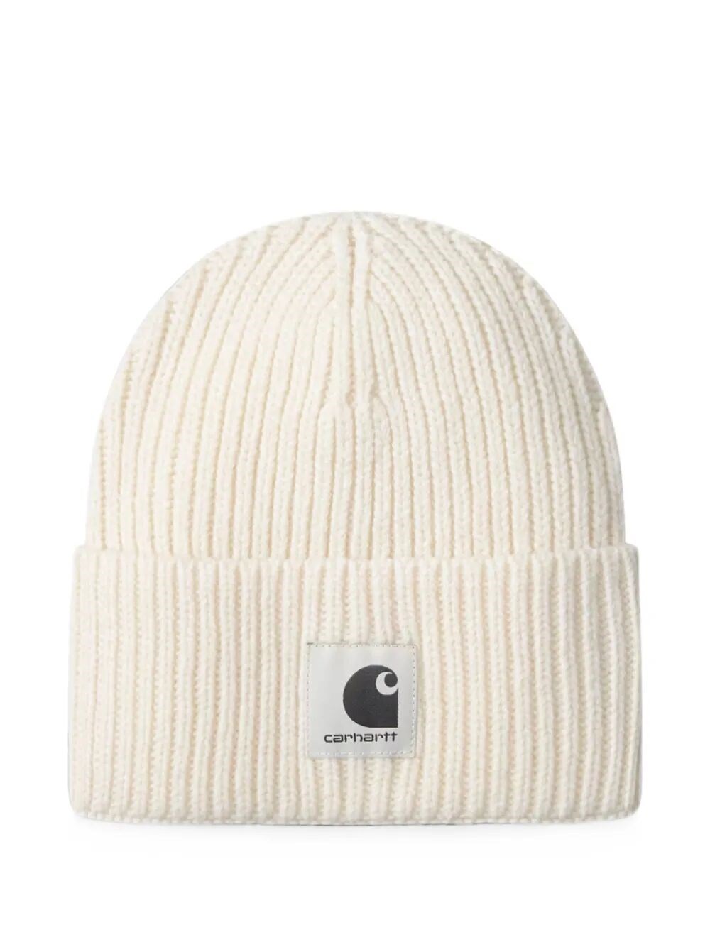 Carhartt Hat Wool/nylon Knit "w` Mira" In Beige