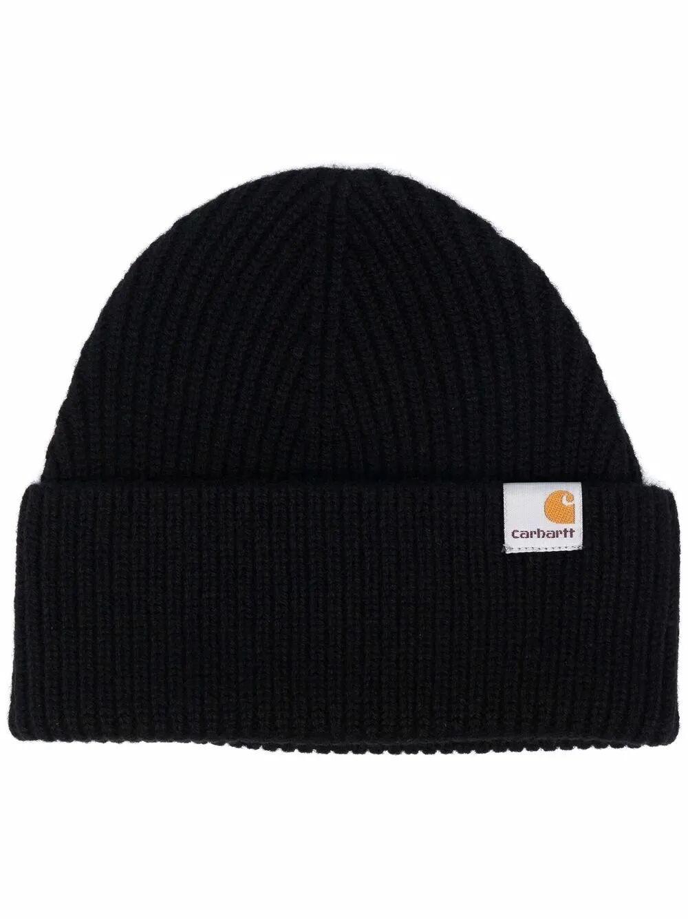 Carhartt Beanie Wool/cashmere "gabe" In Black