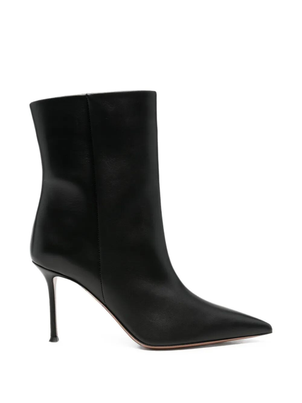Aquazzura Boots Leather Black "harper"