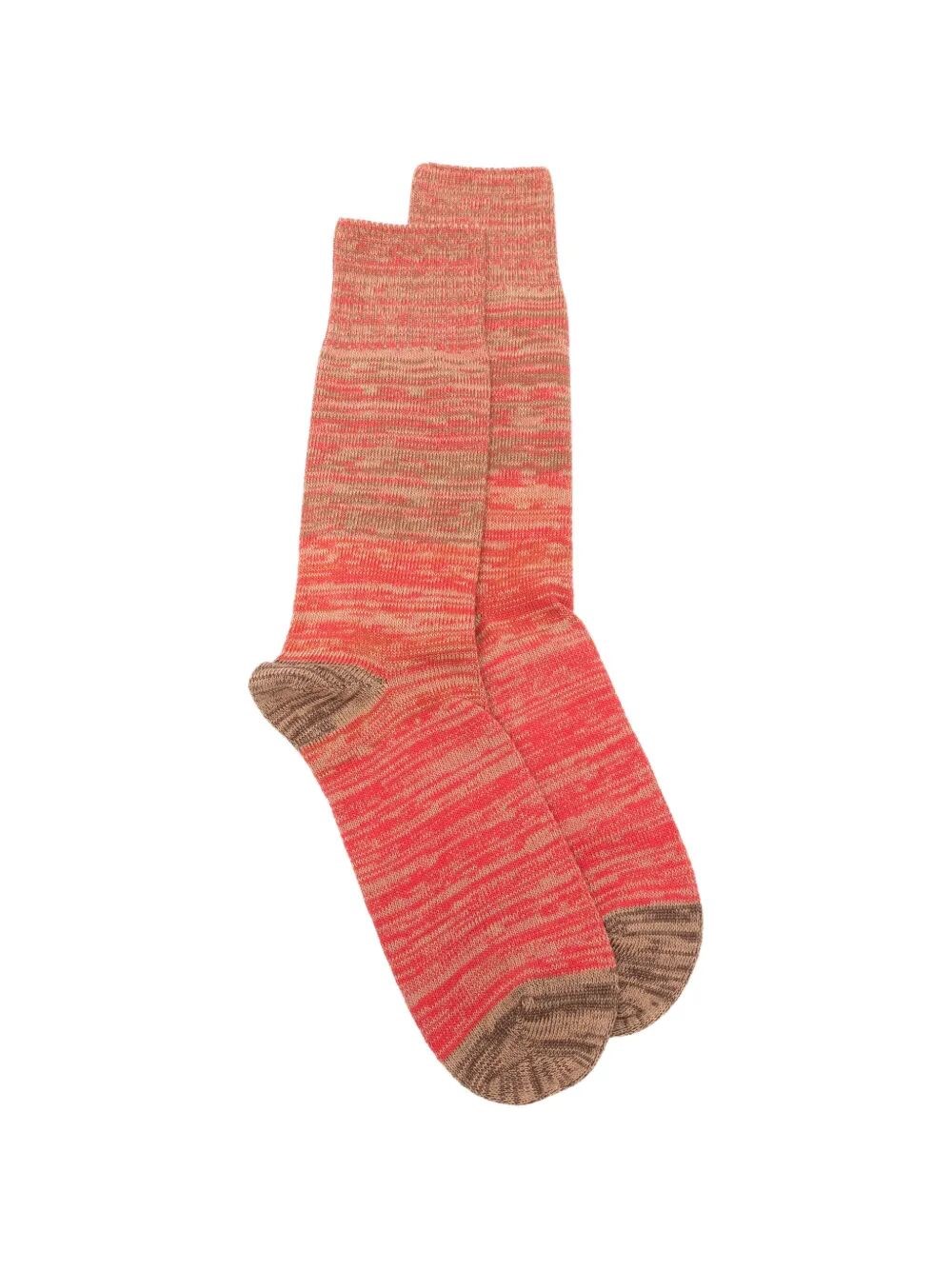 Mouliné "Men Sock Mouline Col Blck" Socks