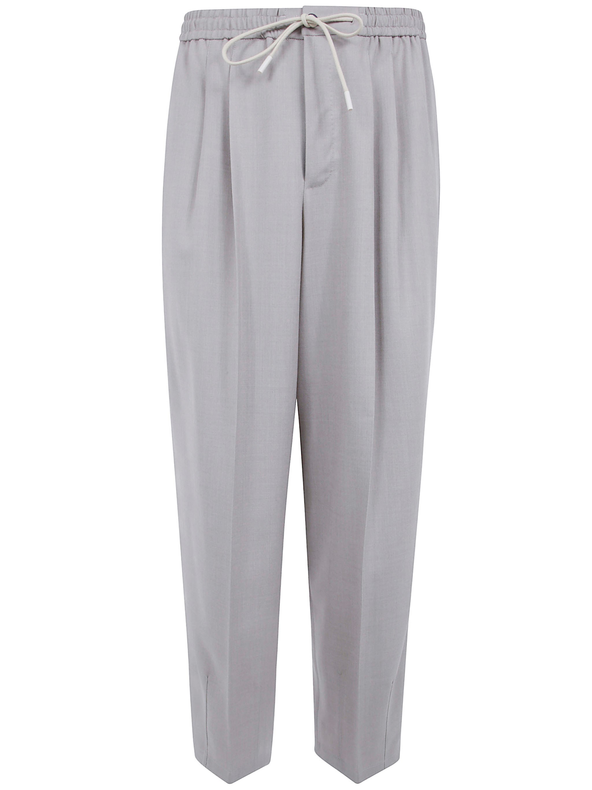 Pt01 Trousers Virgin Wool Blend Man Trousers In Beige