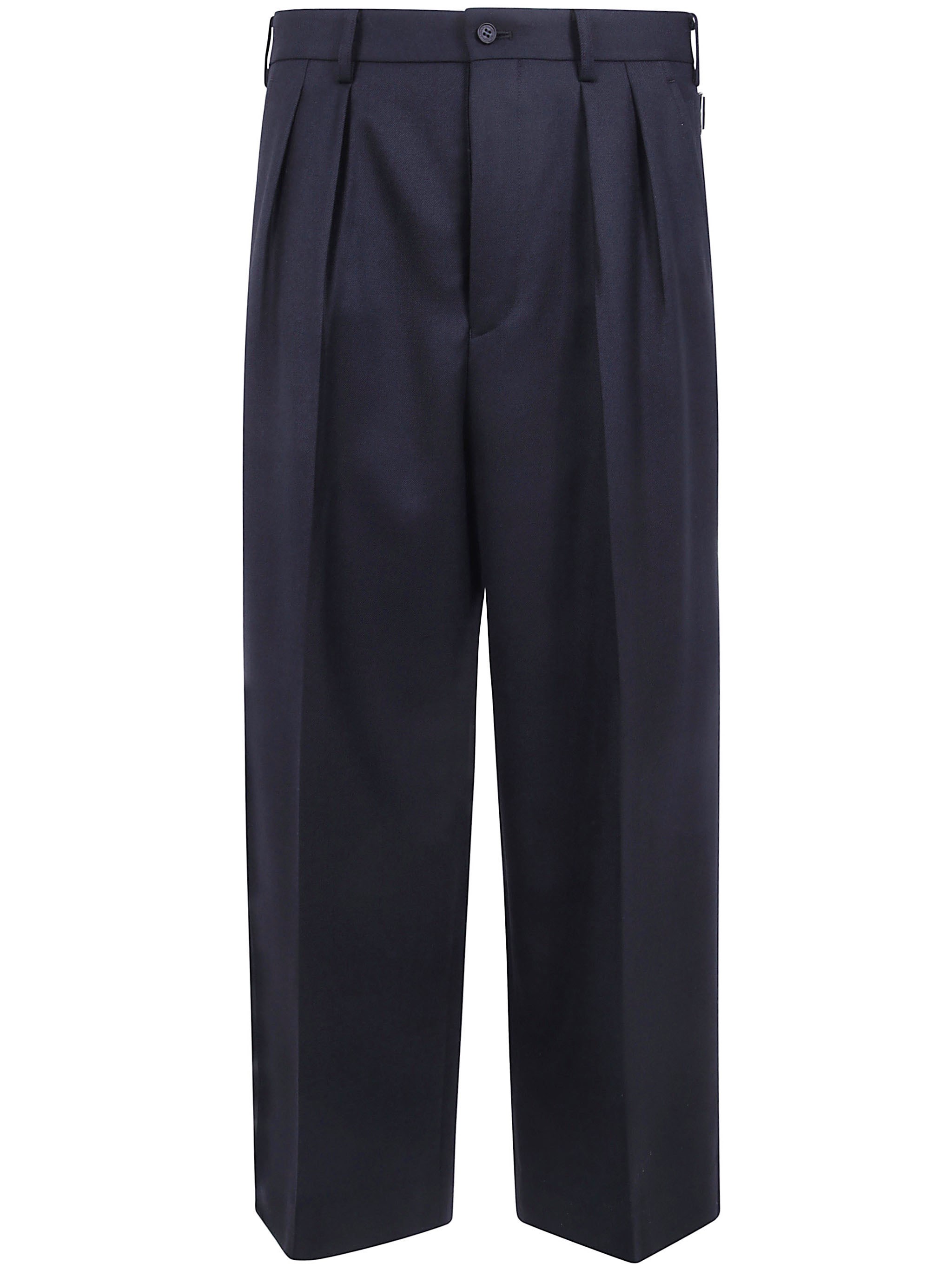 COMME des GARÇONS COMME DES GARCONS HOMME Trousers Double Pleated "Double Pinces Wool Cl