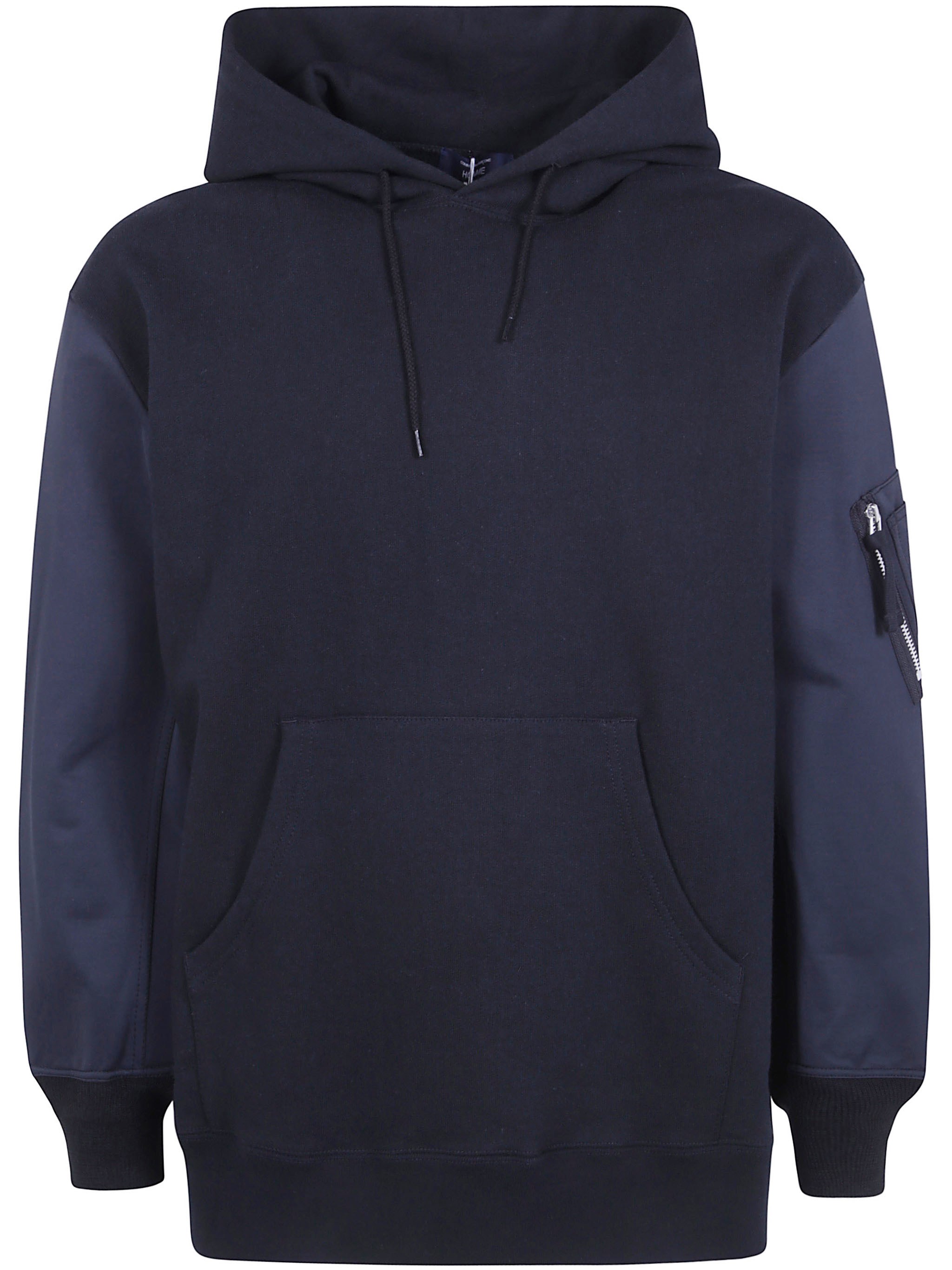 Comme Des Garcons Homme Sweatshirt Double Fabric Sleeves